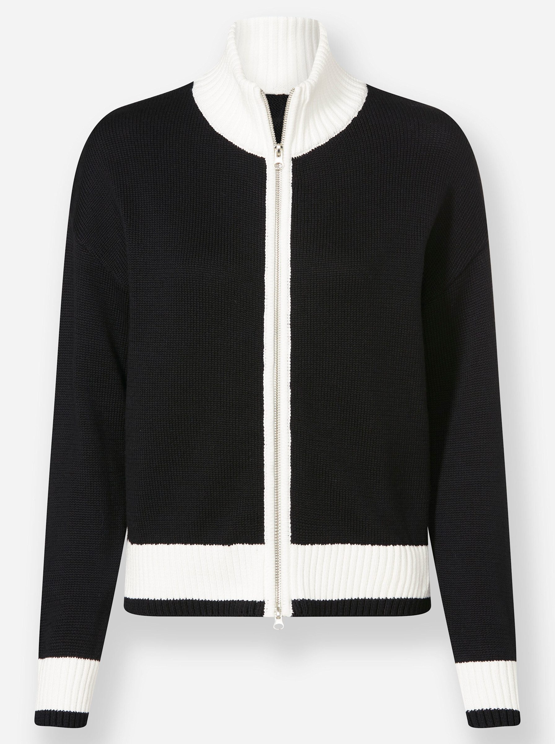 heine Strickjacke Strickjacke Langarm Feinstrick