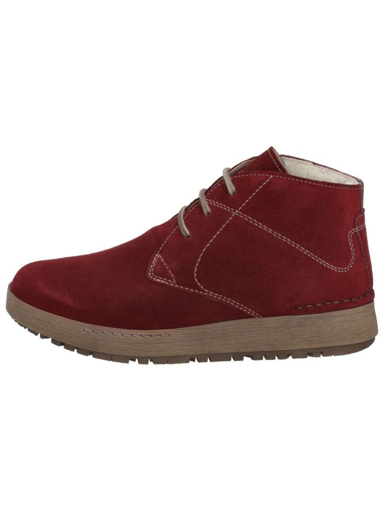 Josef Seibel Stiefelette Veloursleder Schnürstiefelette günstig online kaufen