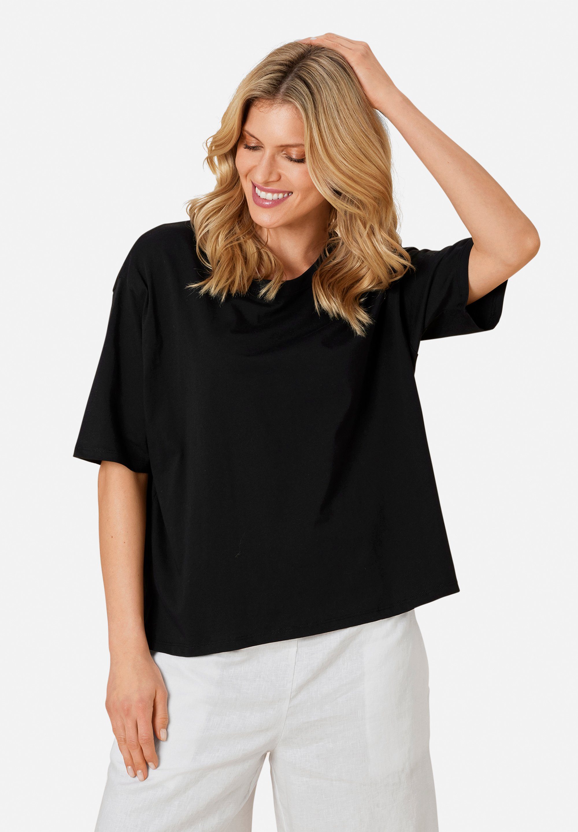 Masai T-Shirt MaDoreann Angenehme Dehnbarkeit, sanfter Sitz, moderne Linie günstig online kaufen