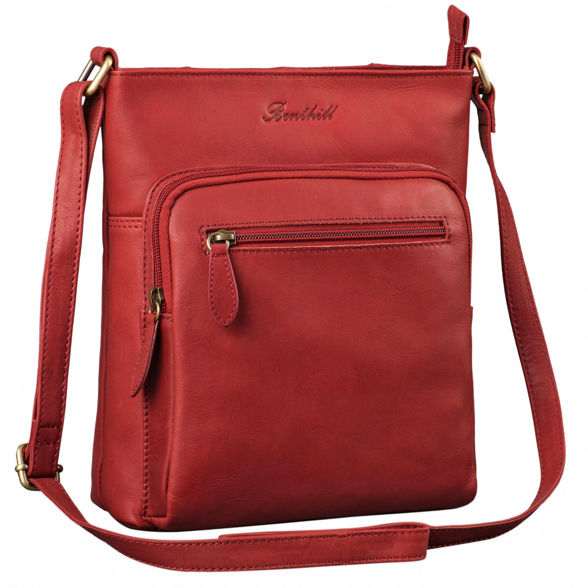 Umhängetasche Damen Echt Leder Shopper Handtasche Schultertasche Umhängetasche