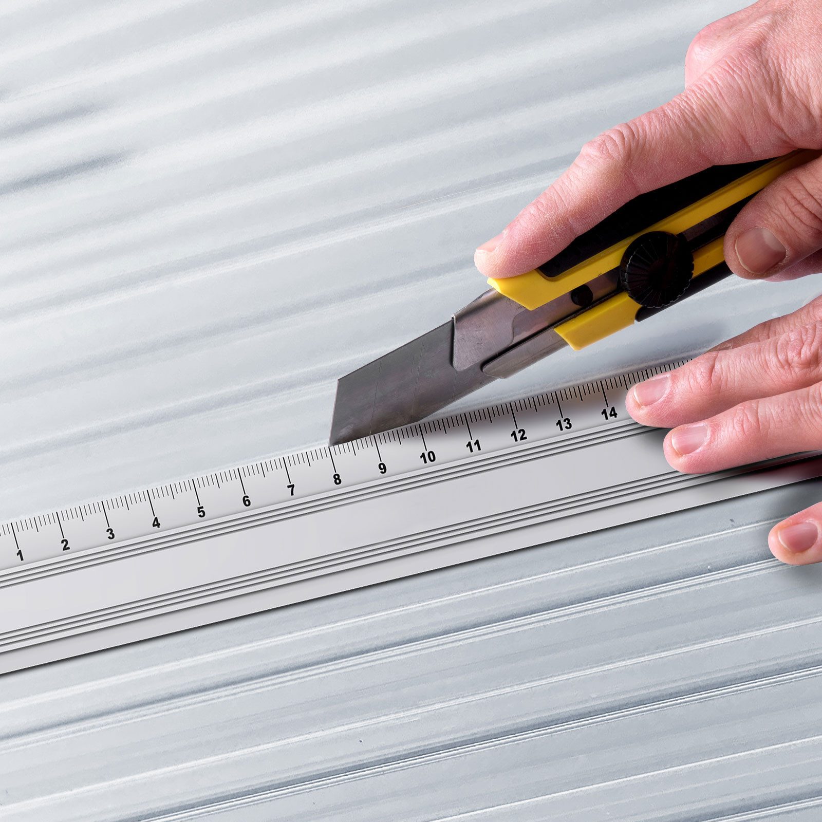 Floordirekt Doppelstegplatte aus Polycarbonat 60,5 x 121 cm, 4/6/10/16 mm, bis 85% Lichtdurchlässig, 4 mm, (1-St), wetterfeste Hohlkammerstegplatten, UV-beständig, ideal für Gewächshaus