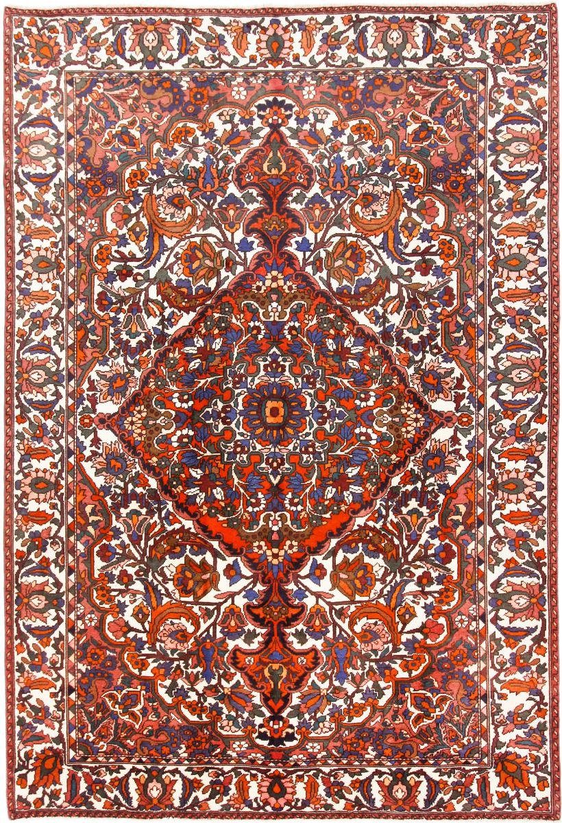 Orientteppich Bakhtiar 226x324 Handgeknüpfter Orientteppich / Perserteppich, Nain Trading, rechteckig, Höhe: 12 mm