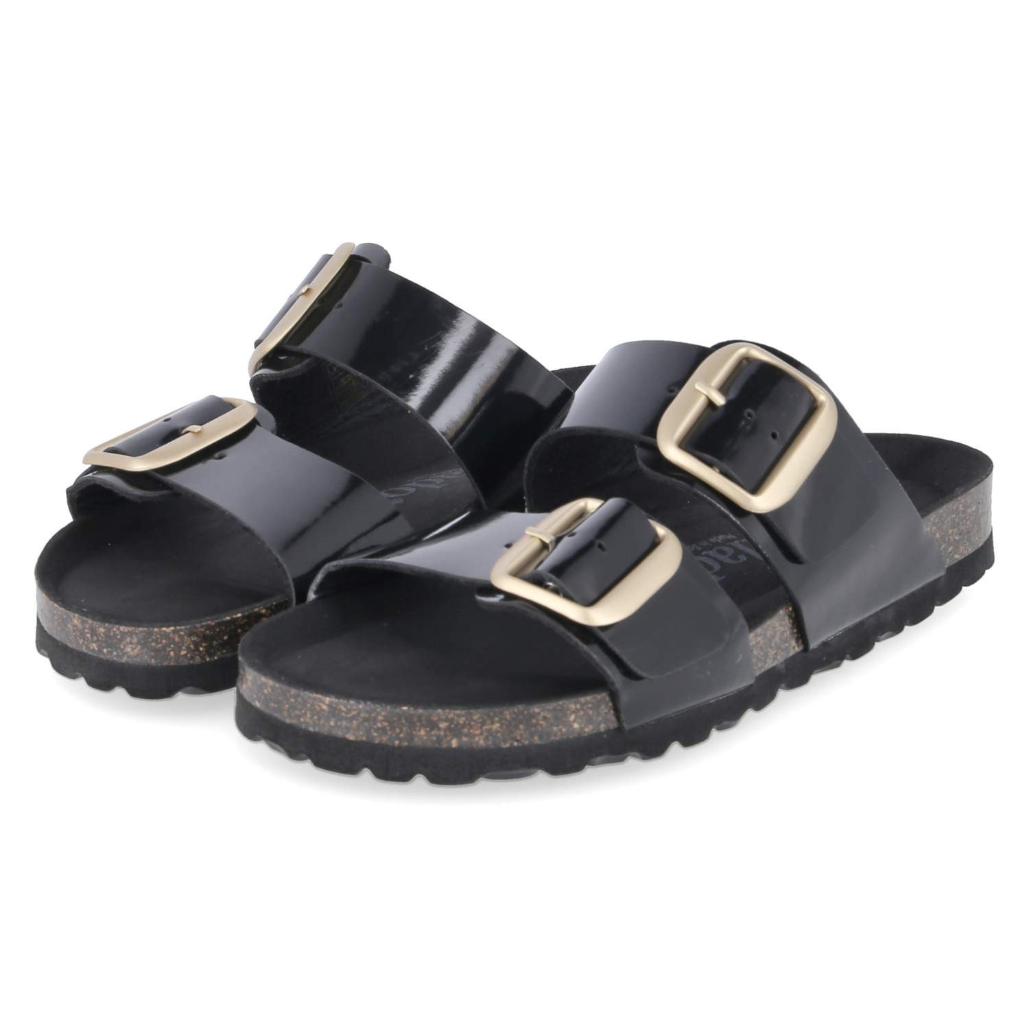 Palado Palado 2011.570 Damen Synthetik schwarz Pantolette