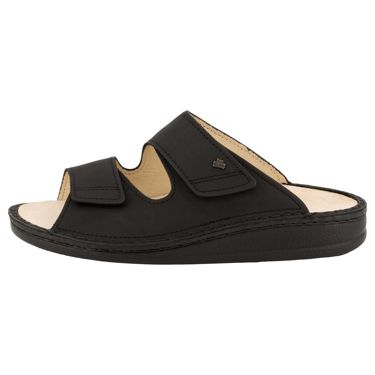 Finn Comfort RIAD Pantolette Pantoletten - Hochwertiges Leder für edle Optik und Haltbarkeit