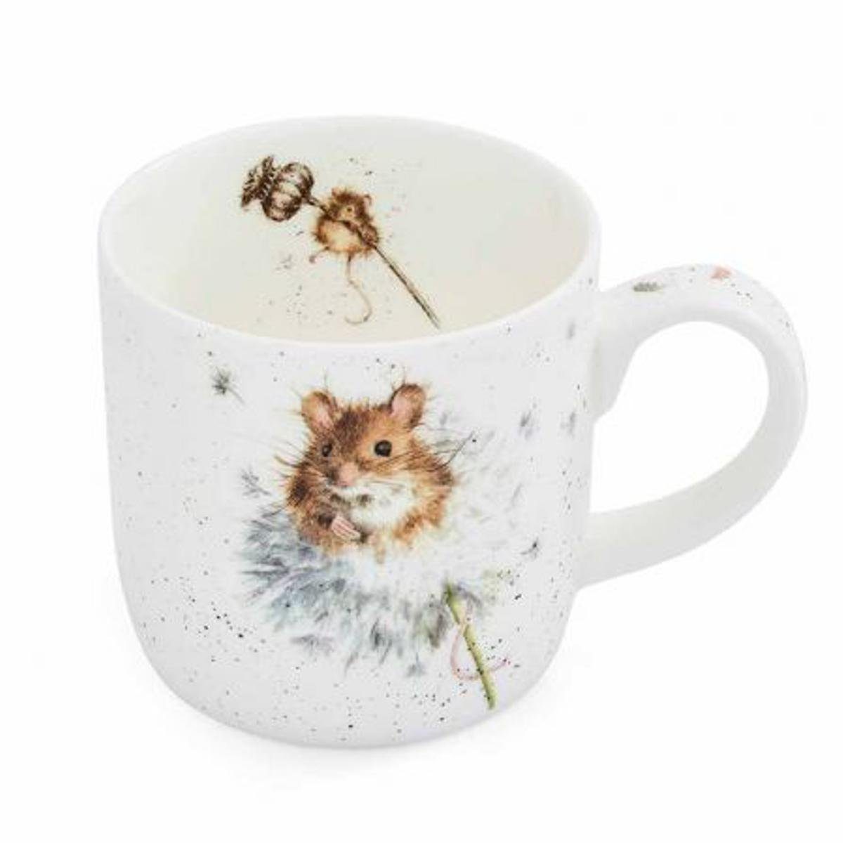 Becher Wrendale Designs Porzellan-Becher Land-Maus Pusteblume