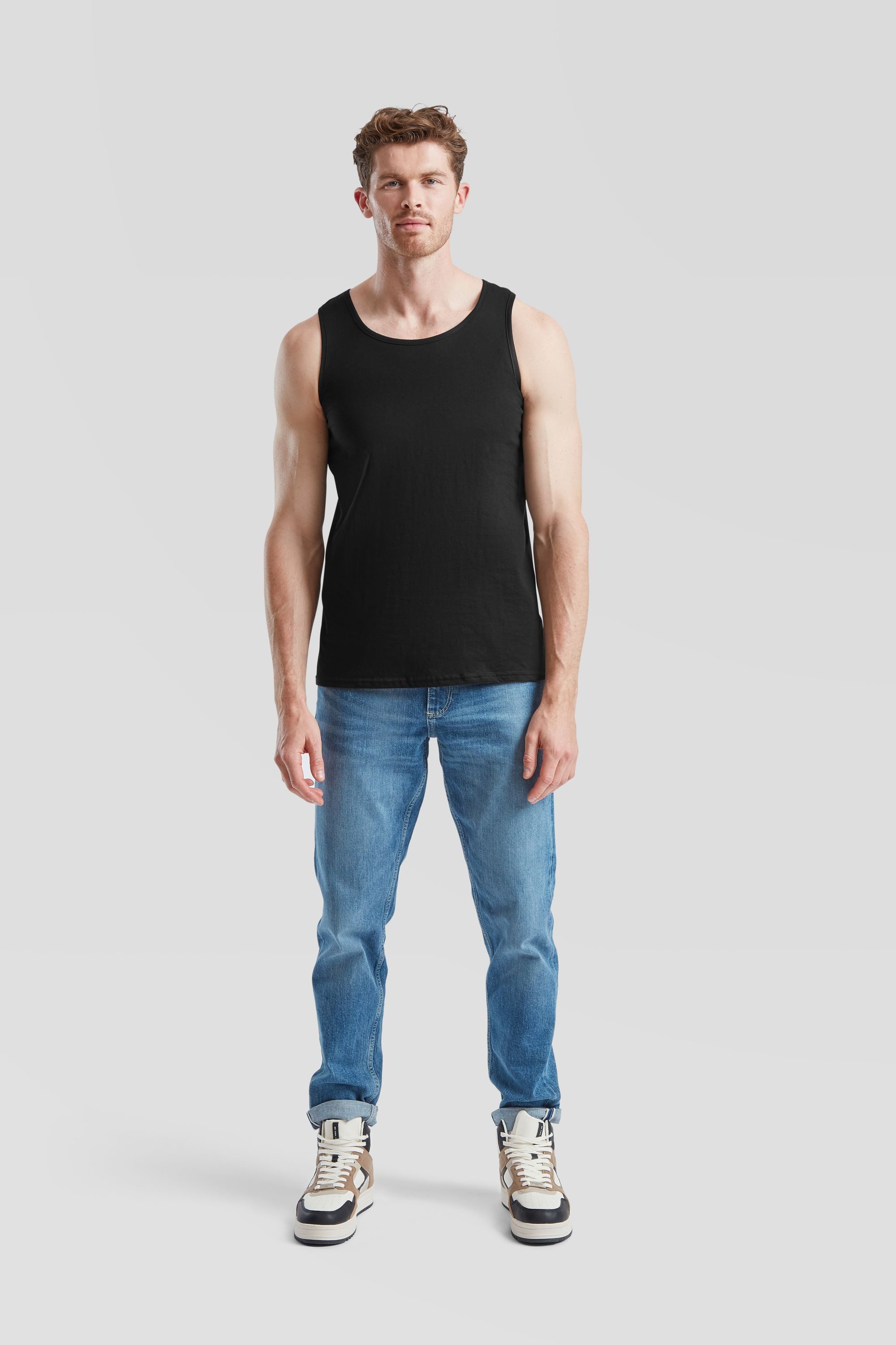 Fruit of the Loom Rundhalsshirt Fruit of the Loom Valueweight Athletic Vest – Bild 2 von 5