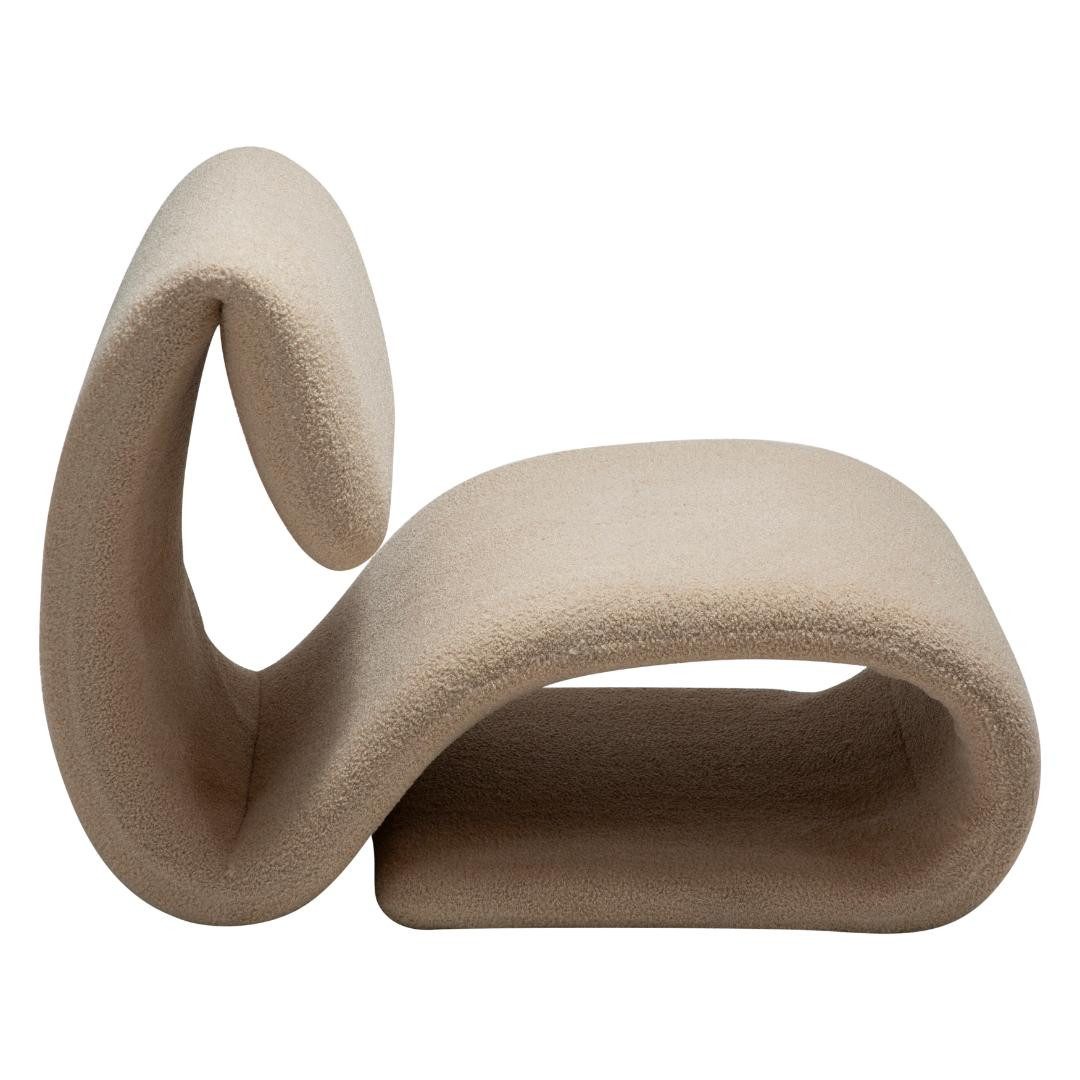 Danform Relaxsessel Dubna Dan-Form Sessel Bouclé offwhite.