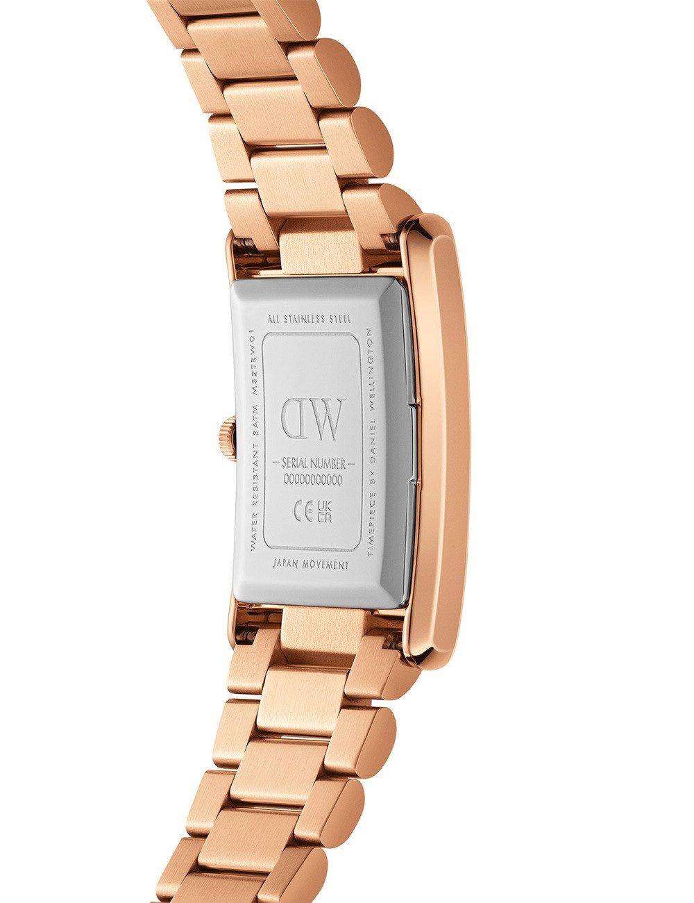 Daniel Wellington Quarzuhr Daniel Wellington DW00100699 Damenuhr Bound 3-Link Rose Gold 32mm 3ATM Daniel Wellington DW00100699 Damenuhr Bound 3-Link Rose Gold 32mm 3ATM