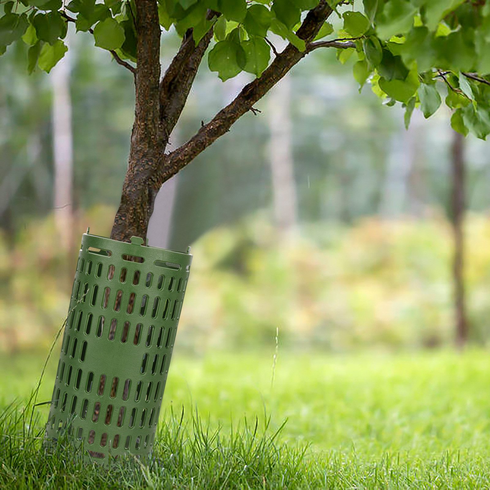GarveeMore Gartenpflege-Set 10pcs Pflanze Stamm Protectors Verstellbare Baum Wraps Mesh Baum Stamm – Bild 3 von 5