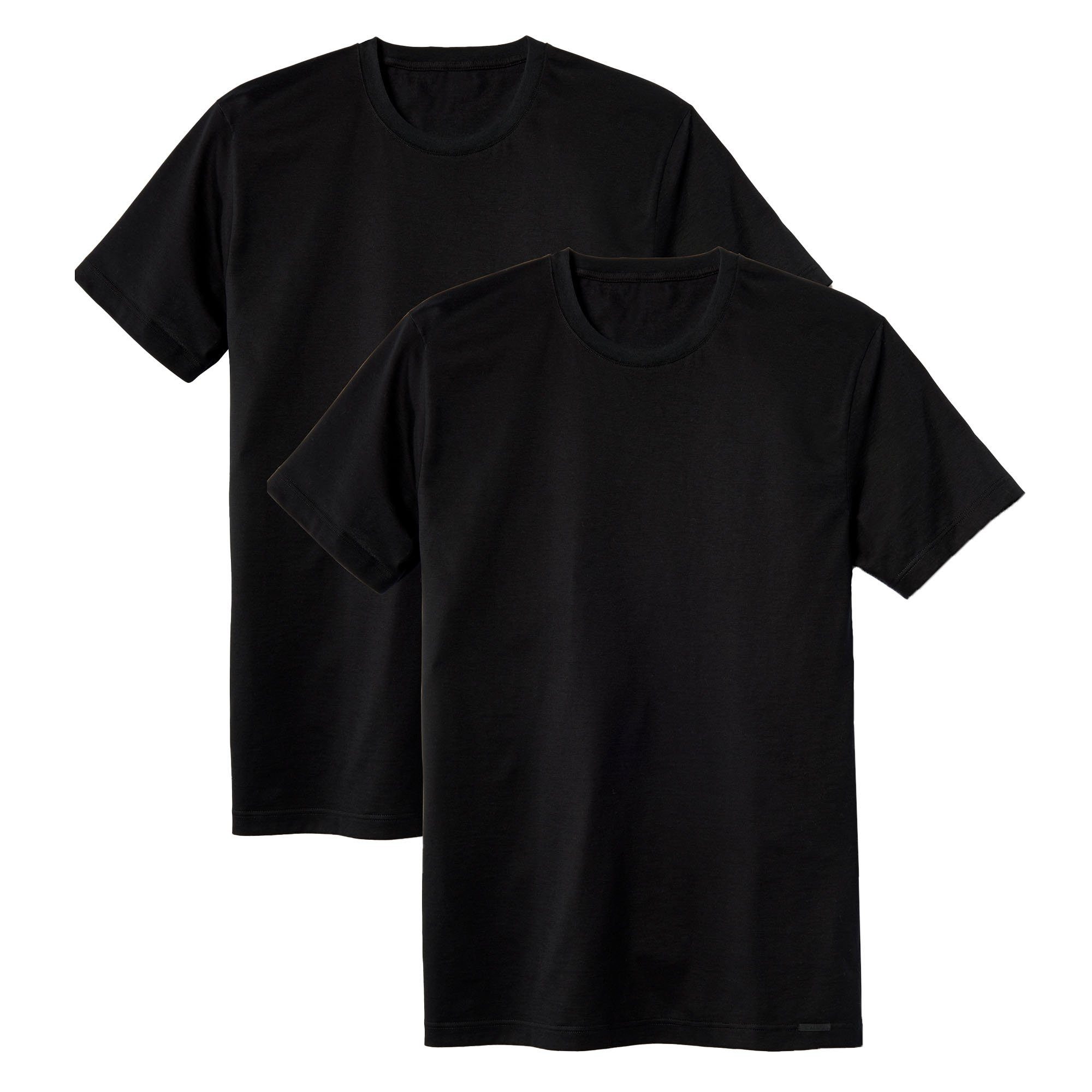 CALIDA T-Shirt Herren T-Shirt 2er Pack Baumwolle (Packung, 2er Pack) günstig online kaufen