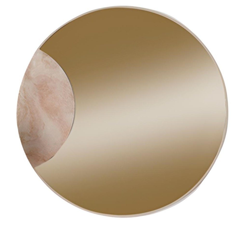 JVmoebel Wandspiegel Runder Designer Spiegel aus Glas für modernes Wohnen