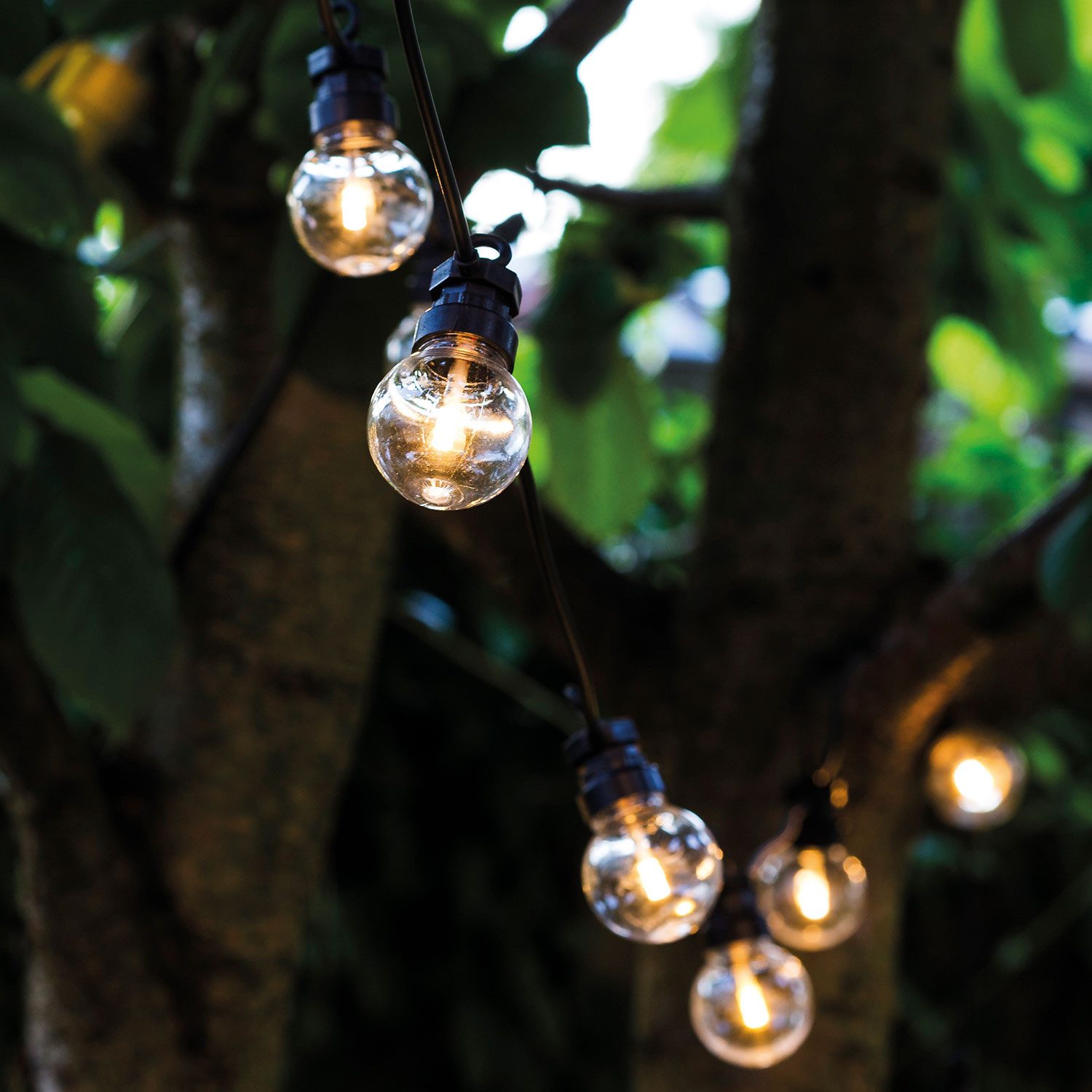 Sirius Home A/S LED-Lichterkette Lucas Biergartenlichterkette, 10-flammig, fernbedienbar