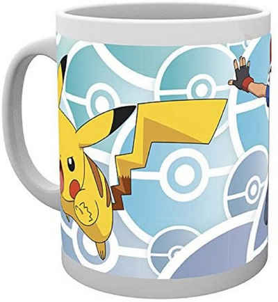 ABYstyle Tasse »Pokémon - Pikachu und Ash - Tasse«, Keramik, aus Keramik