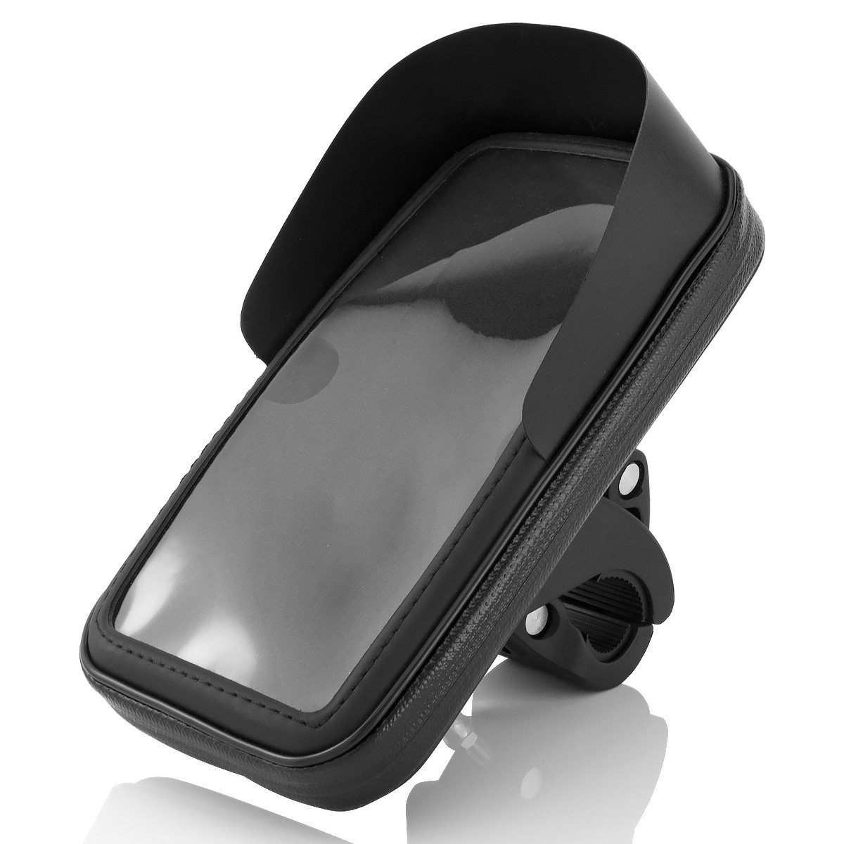 MidGard Fahrrad- & Motorrad-Halterung Tasche f Handy Smartphone 5,2 - 5,5  Zoll Smartphone-Halterung