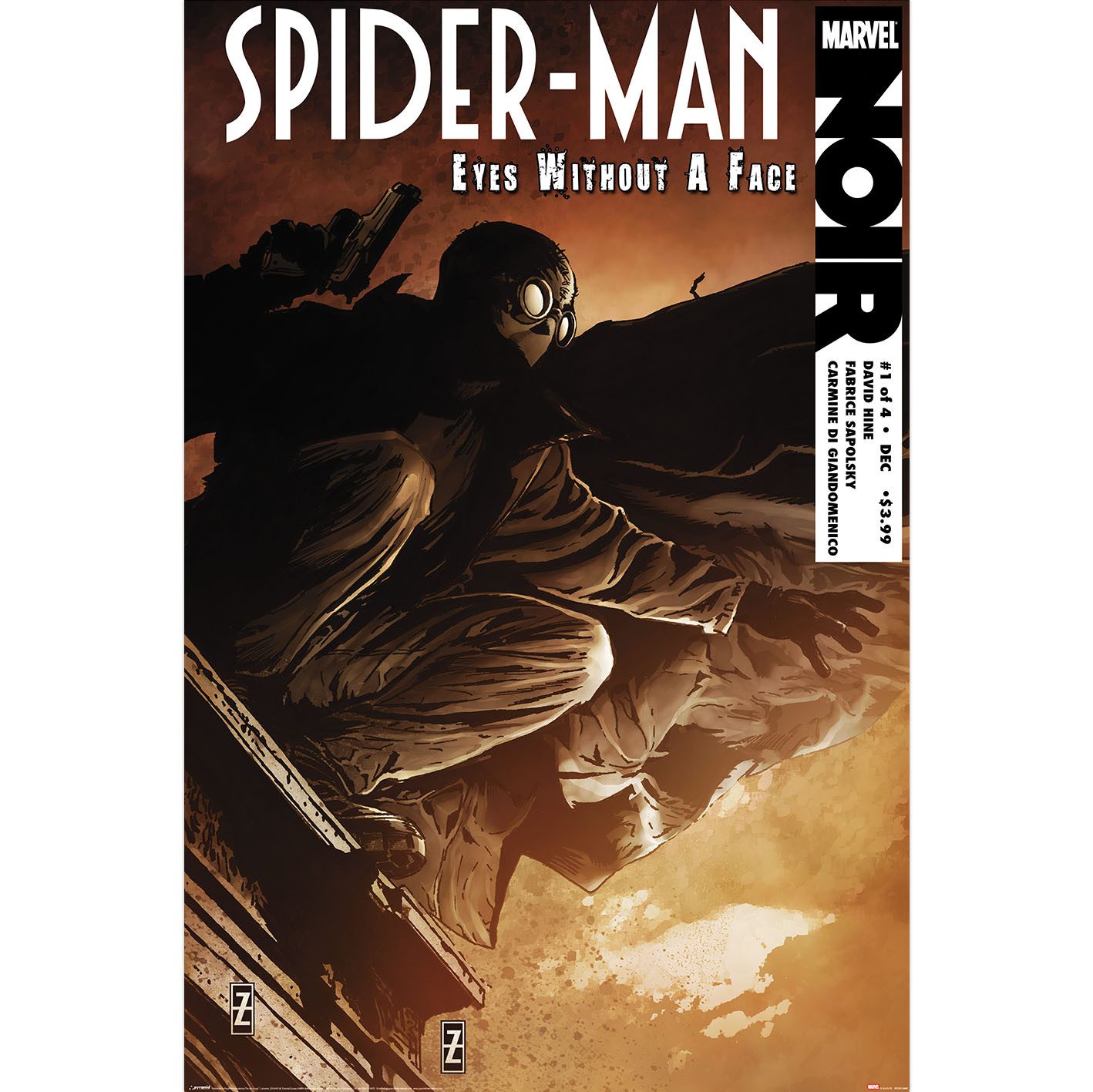 Poster Spider Noir - Comic Cover - Poster