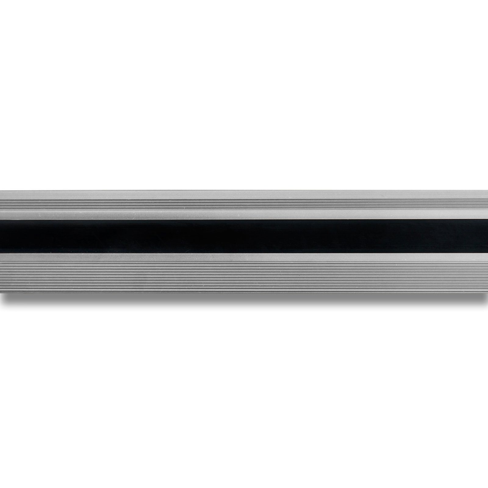 Floordirekt Treppenkantenprofil Glory Silber, 3 Größen, Stufenkantenprofil, L-Form