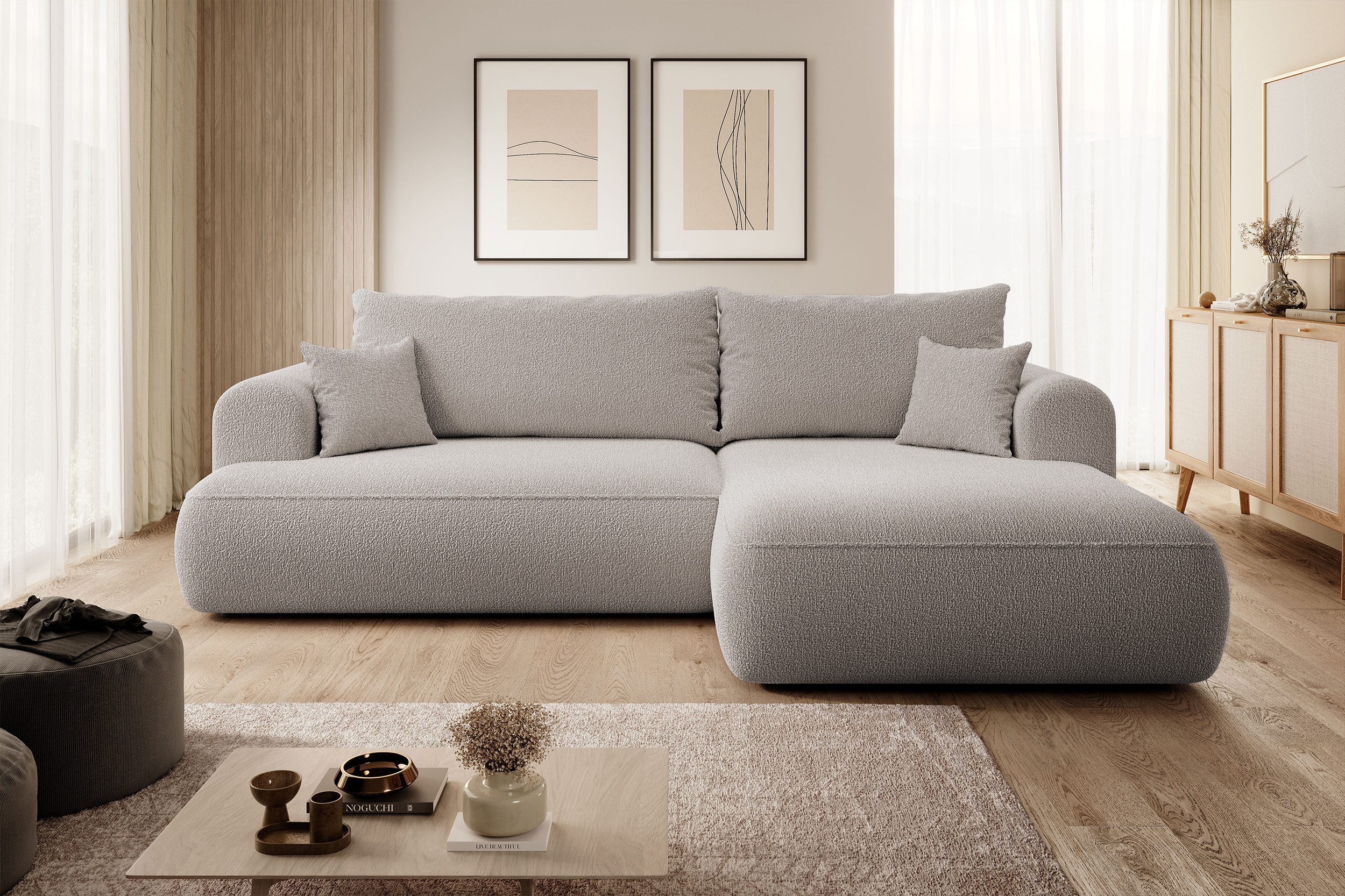 Selsey Ecksofa OVO, Schlaffunktion 142x210 cm, günstig online kaufen