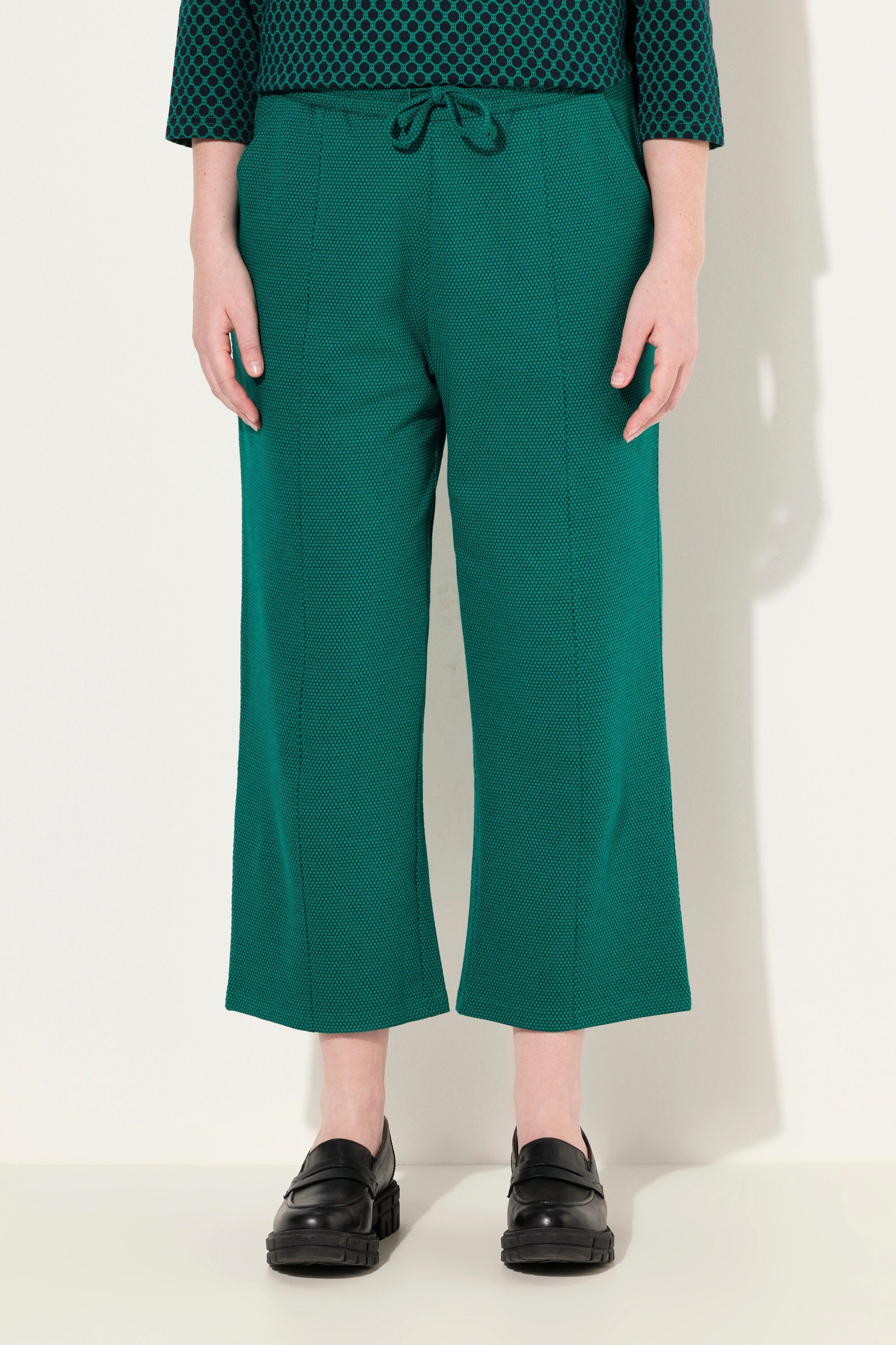 Ulla Popken Culotte Sweat-Culotte weites Bein günstig online kaufen