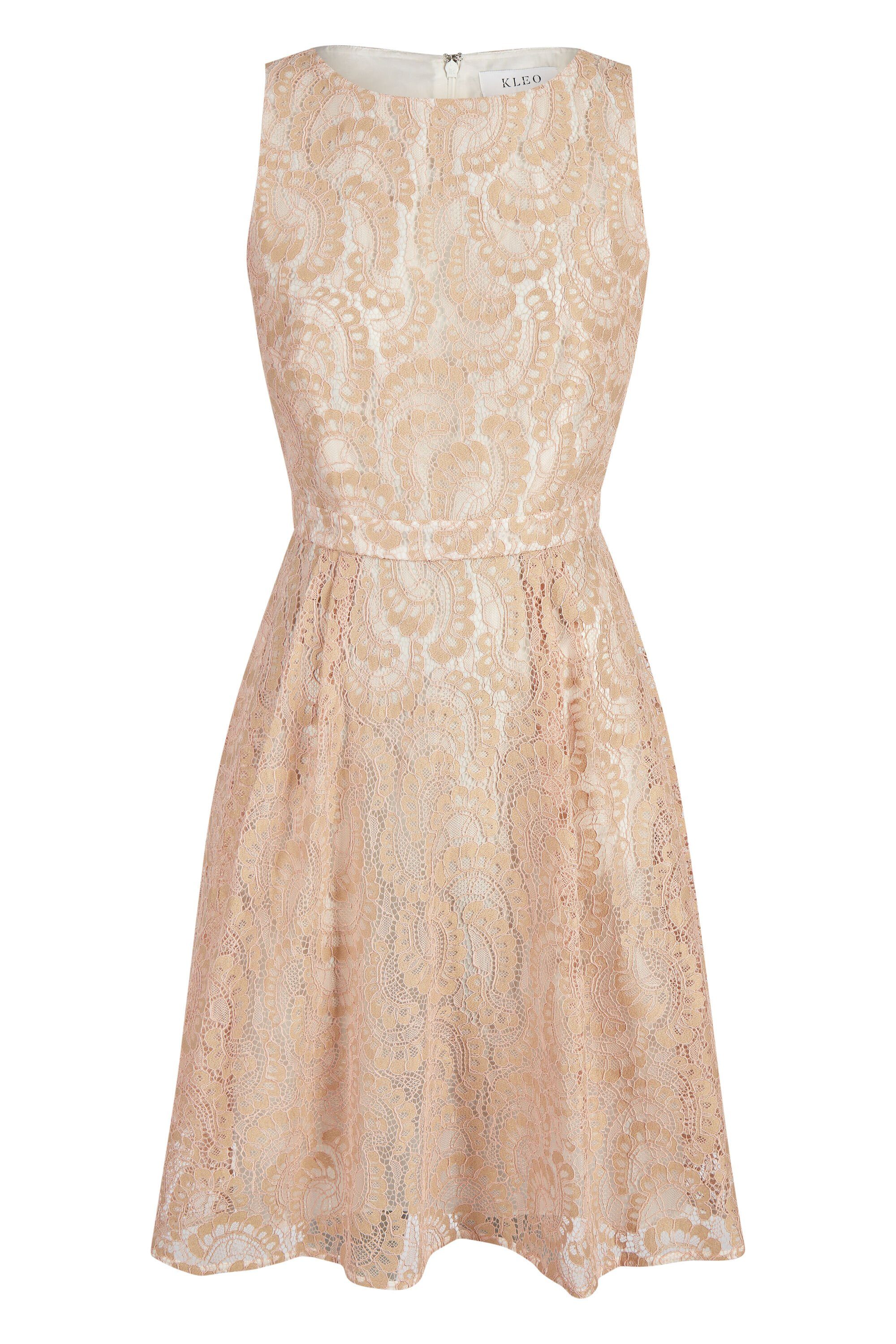 Kleo Cocktailkleid (1-tlg) mit Bindeschlaufe am günstig online kaufen