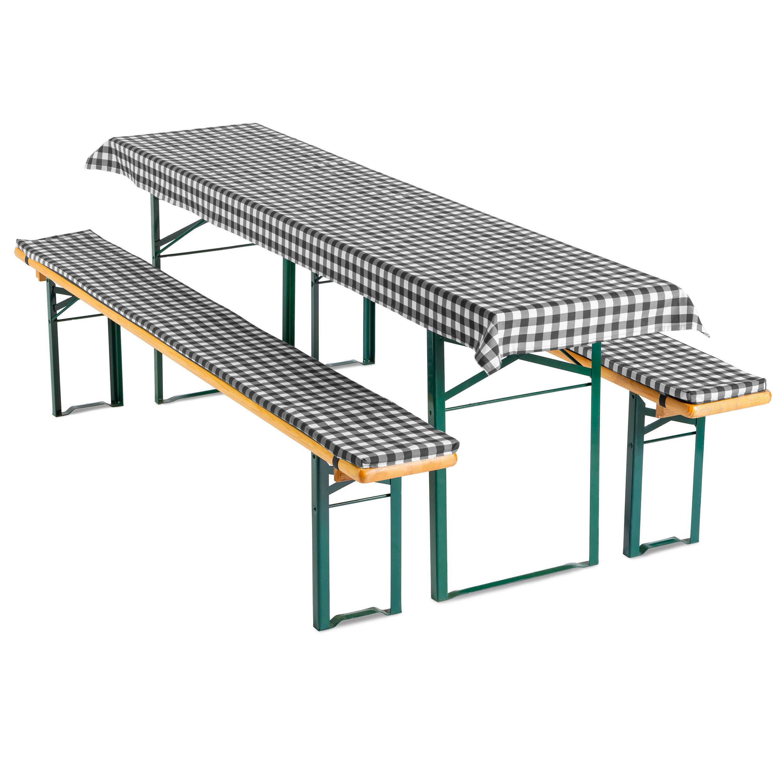 Gräfenstayn Bankauflage Gräfenstayn Bierbankauflagen-Set Annabelle mit Tisc günstig online kaufen