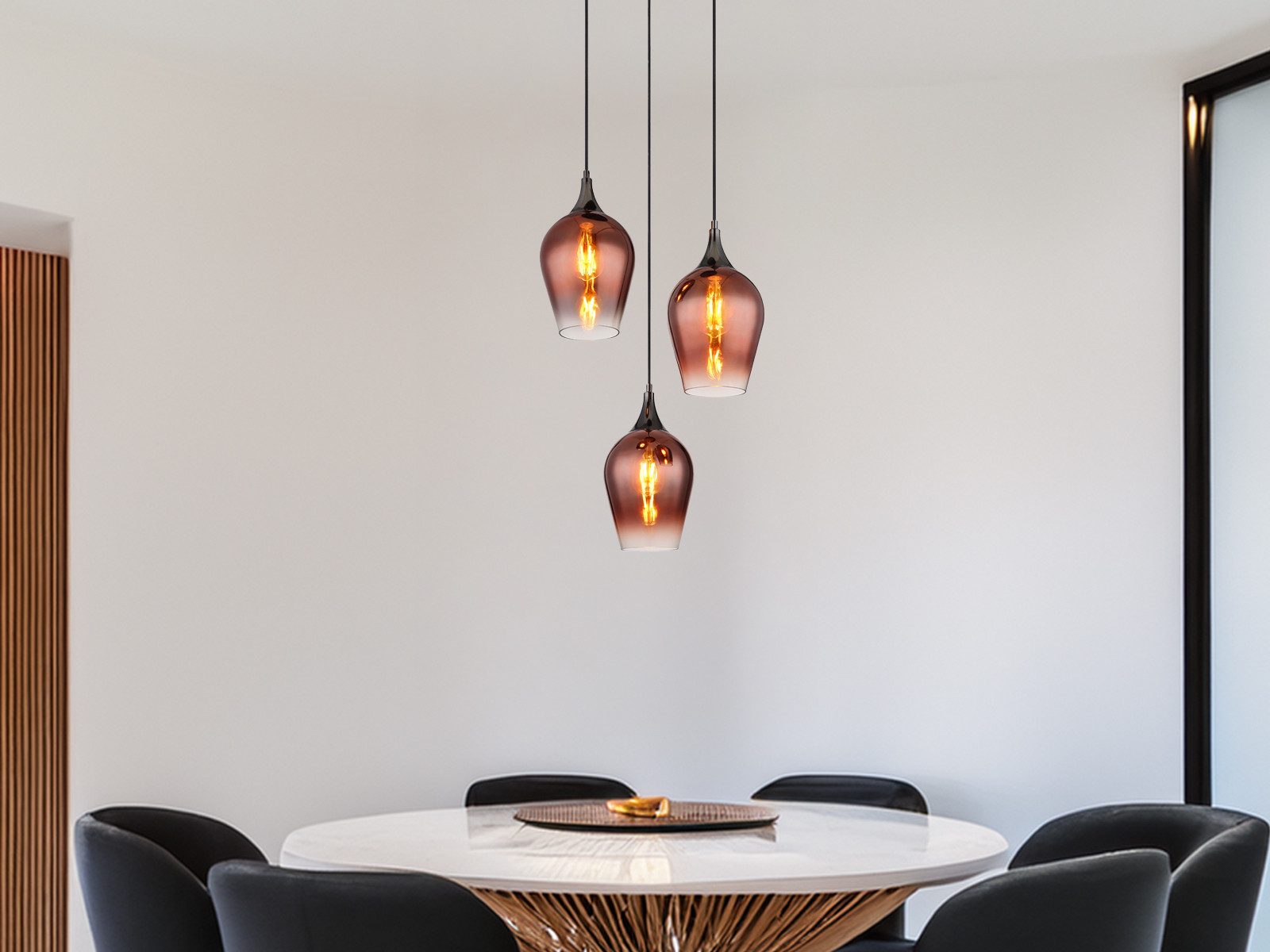GLOBO LIGHTING LED Pendelleuchte, LED wechselbar, günstig online kaufen