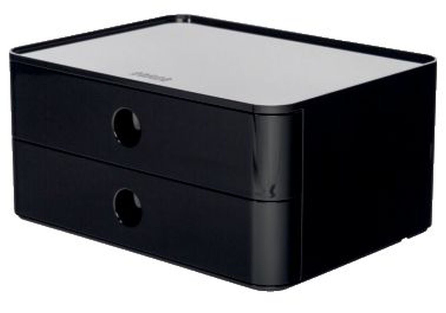 HAN Organisationsmappe HAN Schubladenbox SMART-BOX ALLISON, 2 Schübe, jet black | Schubladenboxen