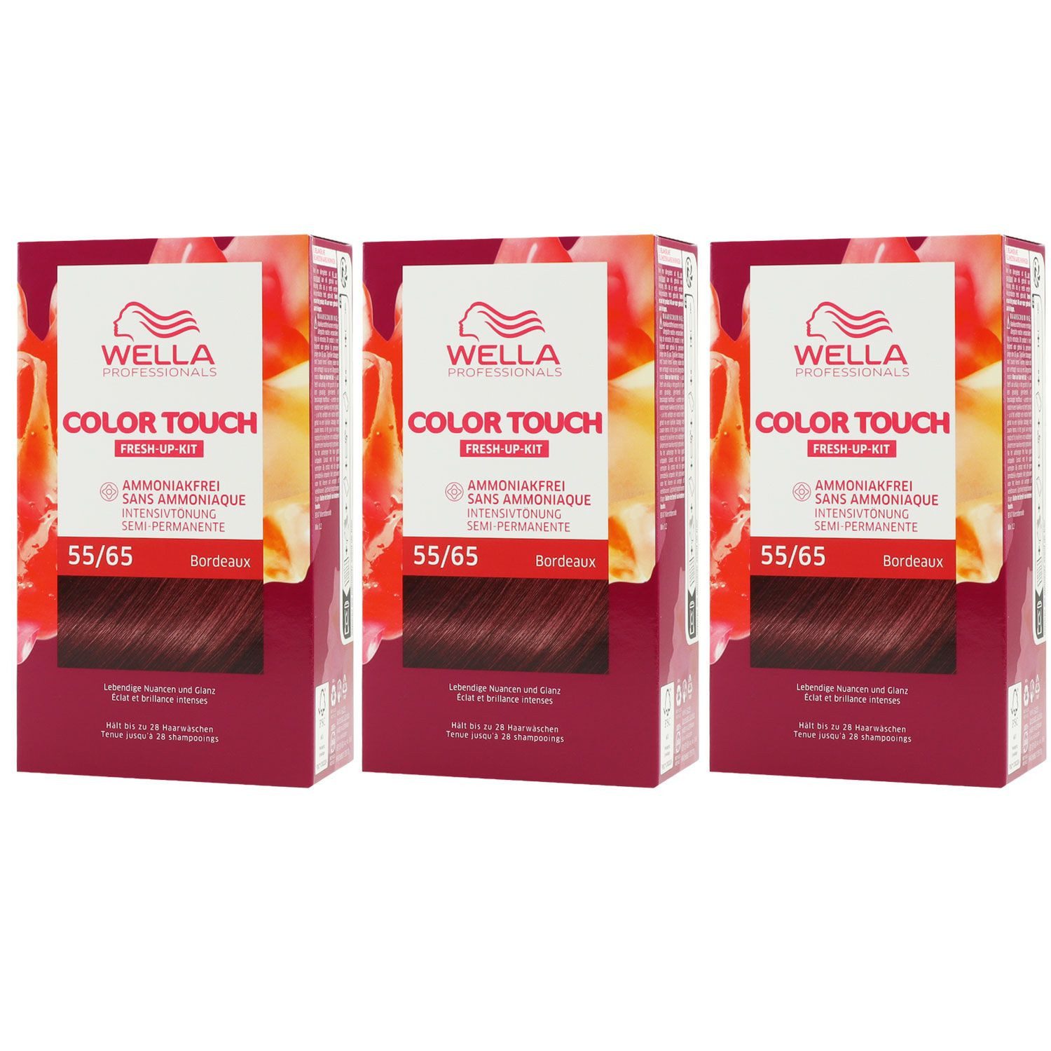 Wella Professionals Haartönung Wella Professionals Color Touch Fresh-Up-Kit Intensivtönung 3er Set, 3-tlg.