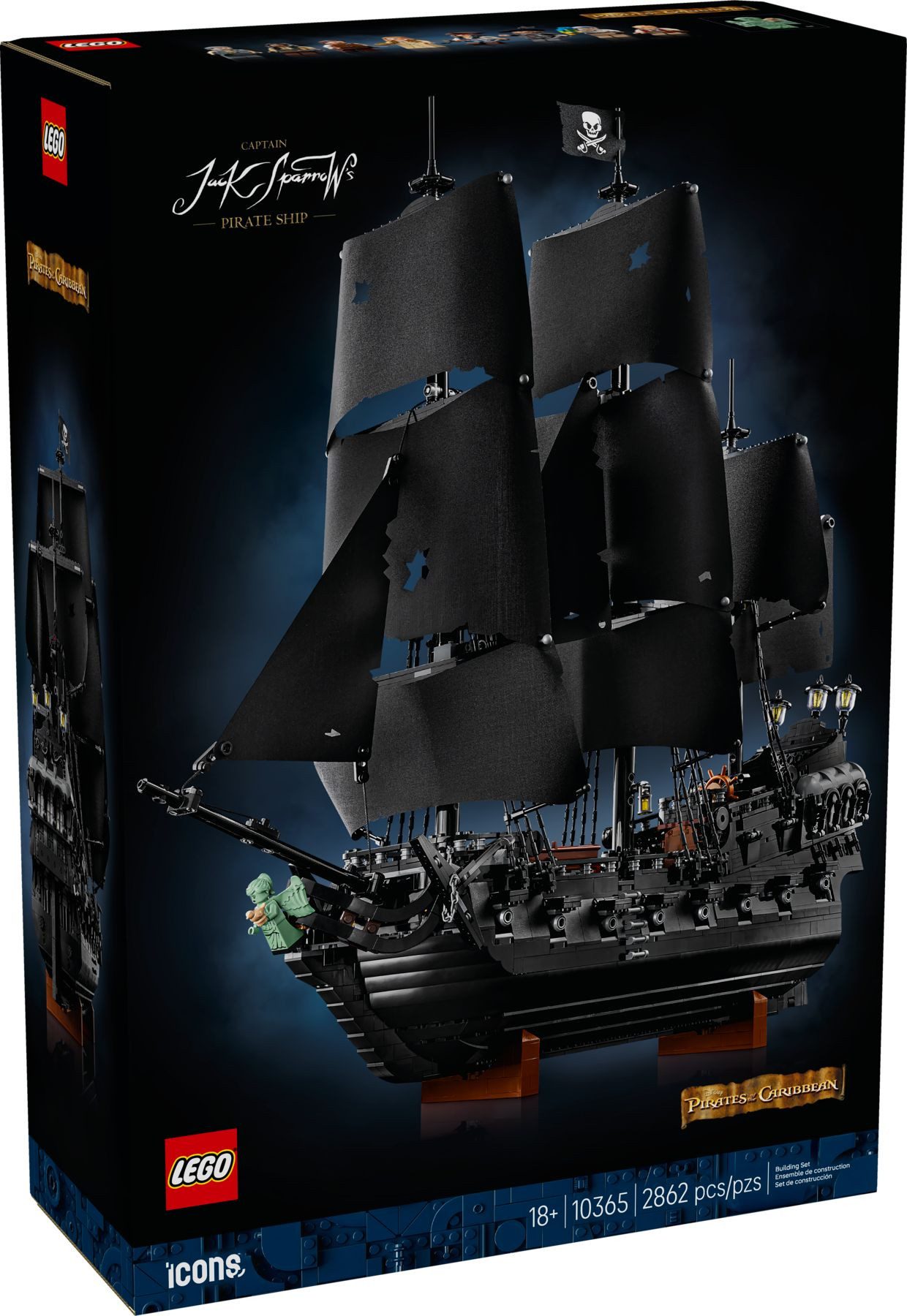 LEGO® Icons 10365 Captain Jack Sparrows Piratenschiff Konstruktionsspielste günstig online kaufen