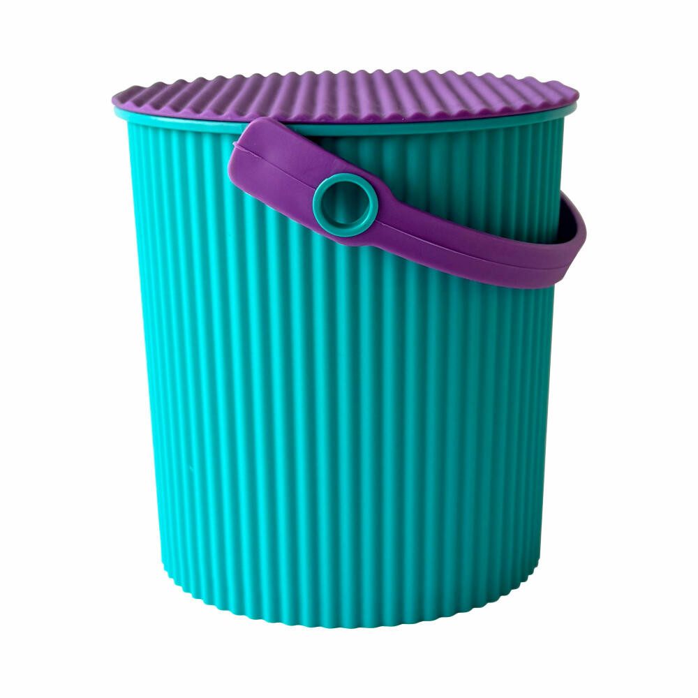 Hachiman Aufbewahrungskorb Omnioutil Baby, Türkis, blau, 700 ml