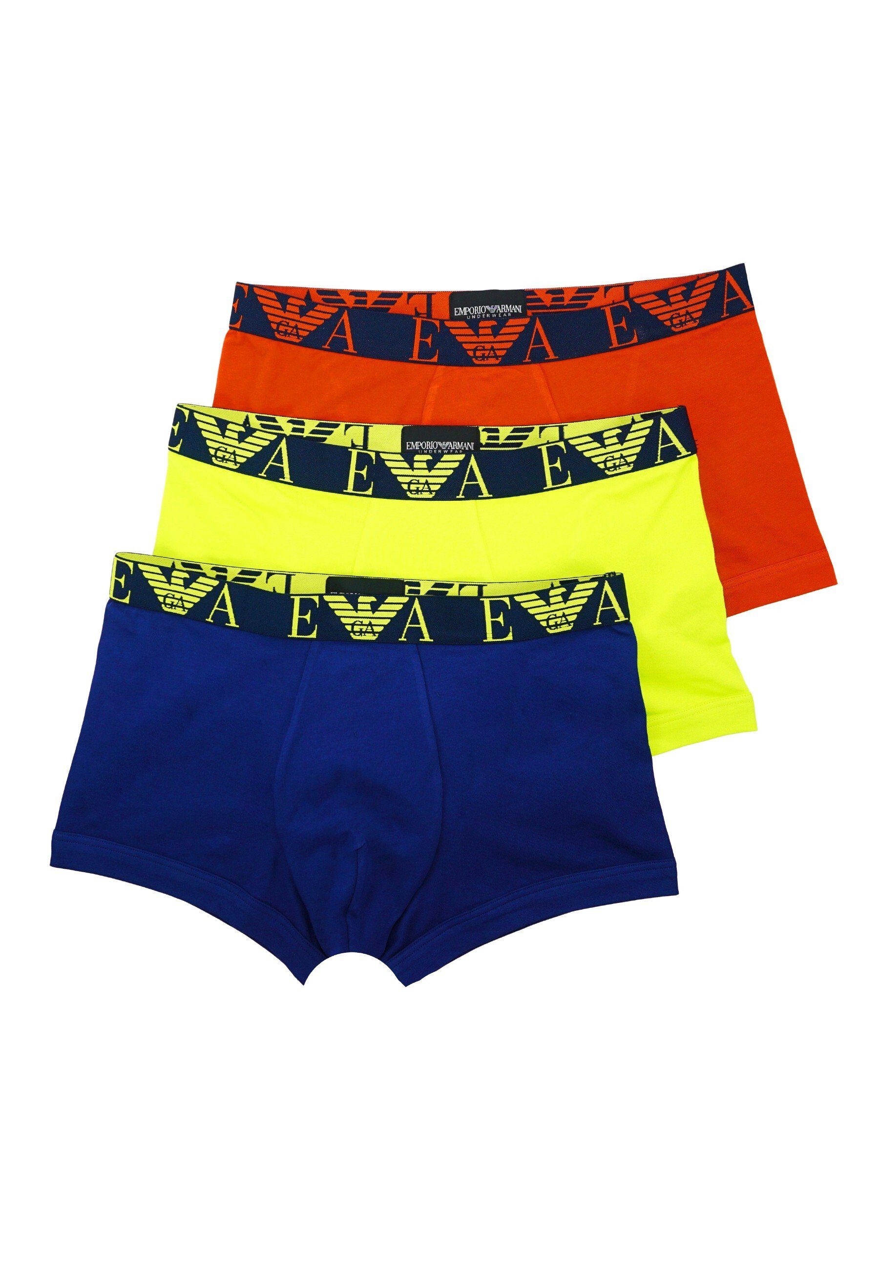 Shorts Knit Trunks Emporio (3-St) Armani 3 Boxershorts Pack