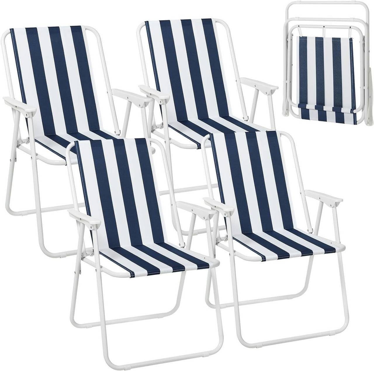 Woltu Campingstuhl (4 St), Angelstuhl Ultraleichter, günstig online kaufen