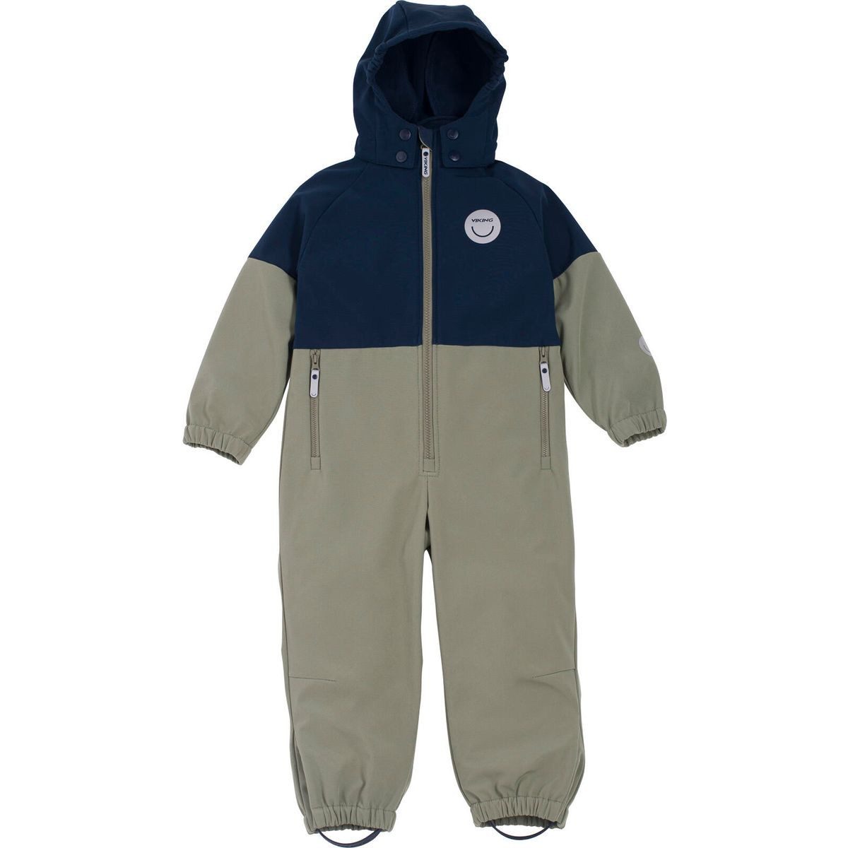 Viking Schneeoverall Play Softshell Playsuit Wind- und wasserdichter Overall aus recyceltem Material für Kinder