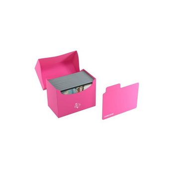 Gamegenic Spiel, GGS25050 - Side Holder 80+ Pink Kartenbox