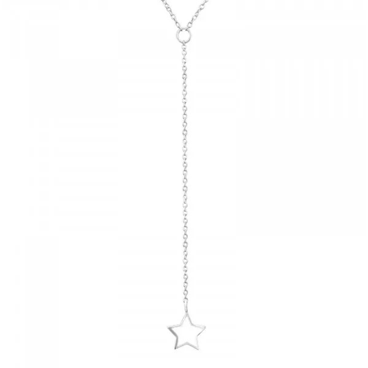 ALEXANDER YORK Kette mit Anhänger Y-Design STERN, 925 Sterling Silber