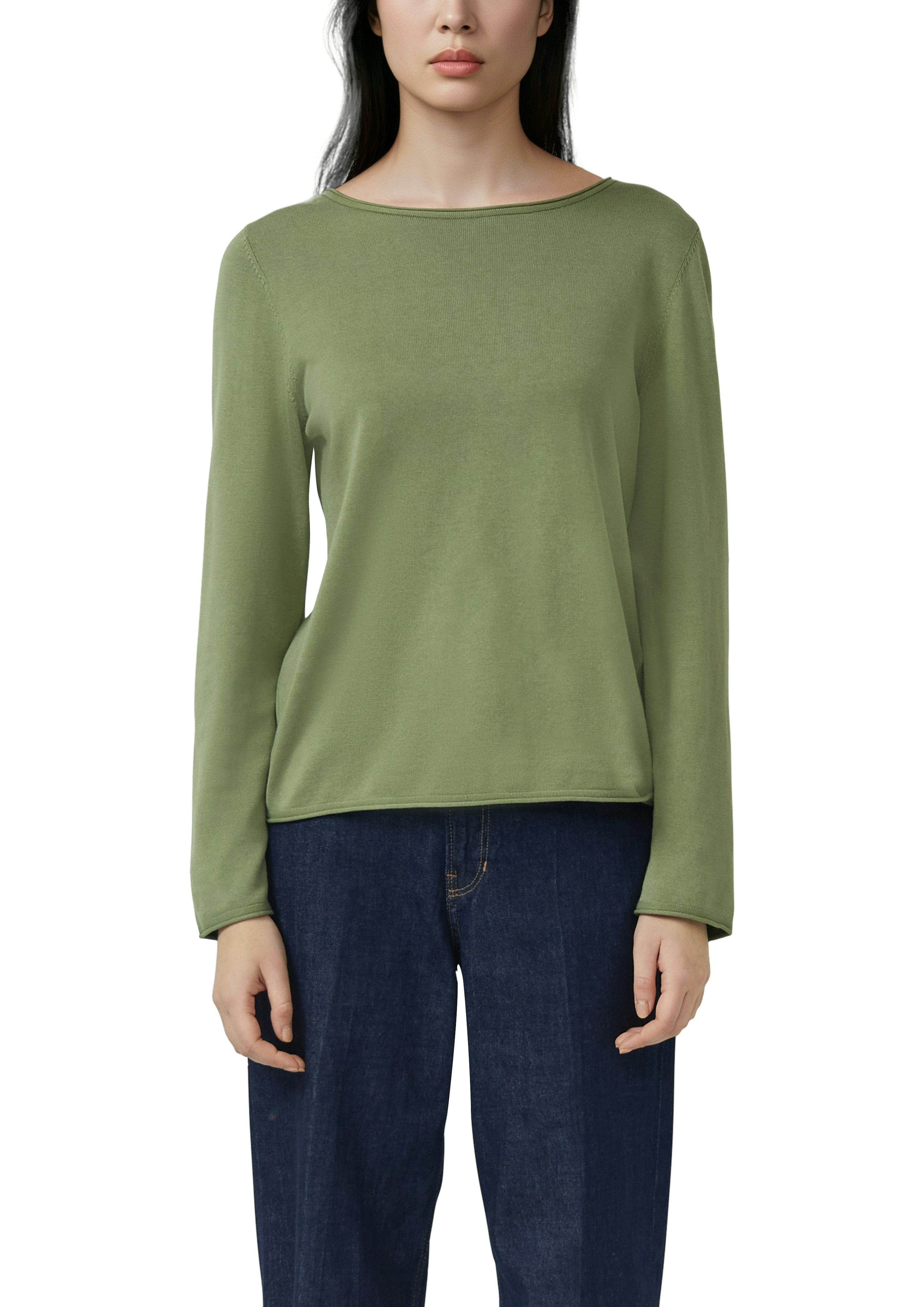 s.Oliver Strickpullover mit U-Boot-Ausschnitt