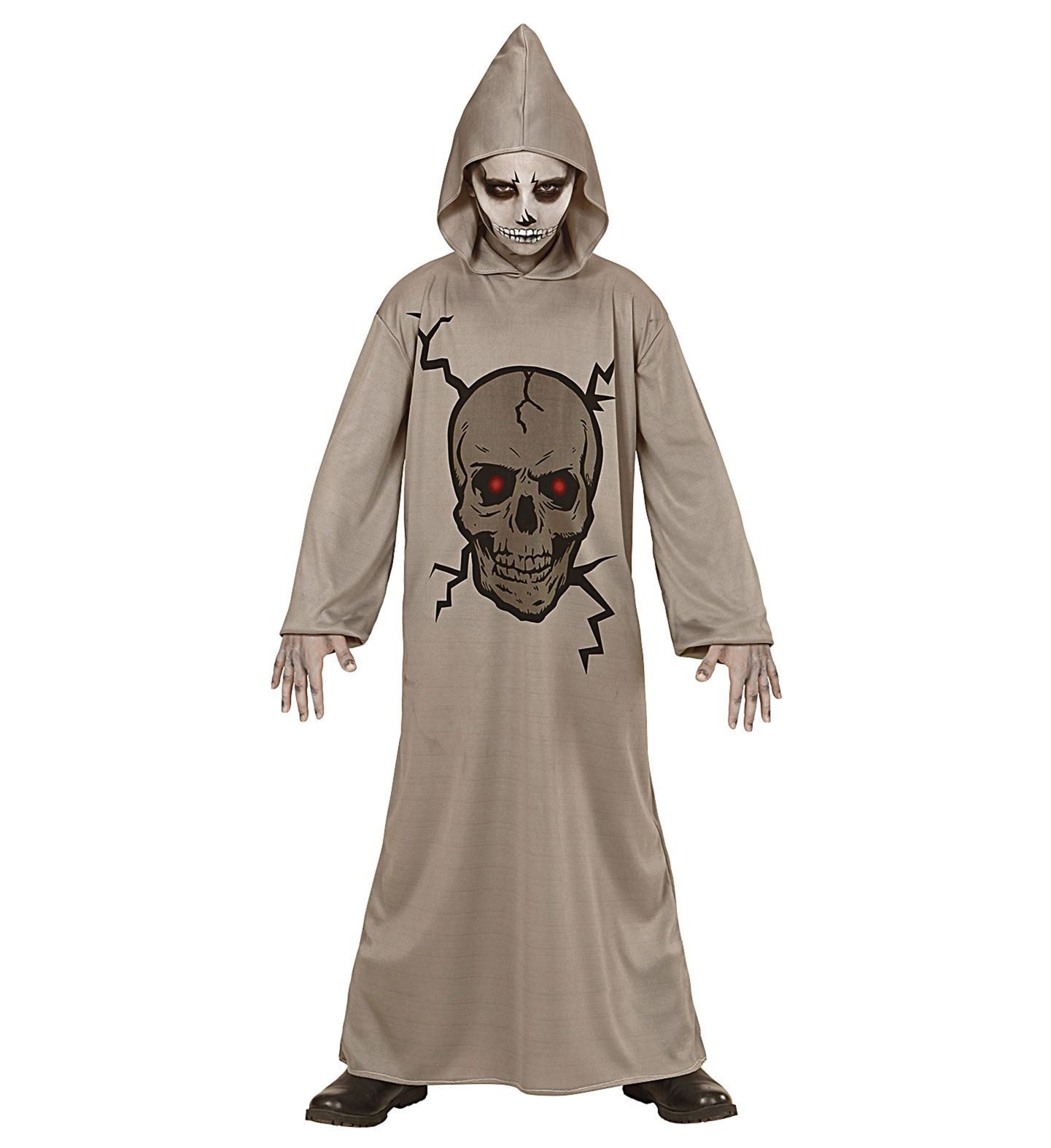 Widmann S.r.l. Hexen-Kostüm Totenkopf Sensenmann 'Skull Master' für Kinder, G