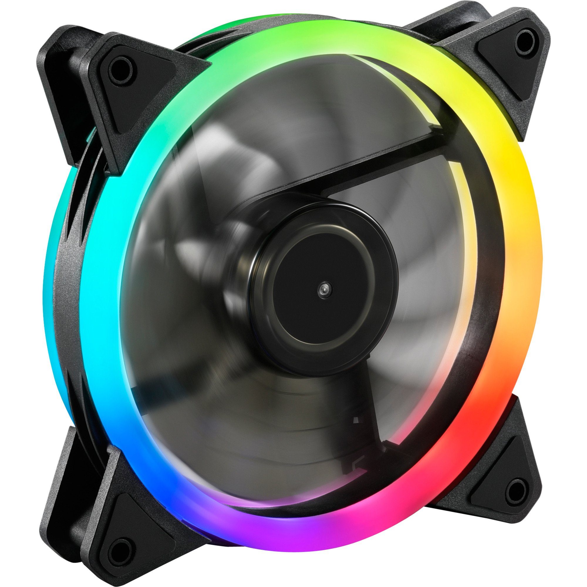 Gehäuselüfter Sharkoon SHARK Blades PWM RGB Fan, Gehäuselüfter