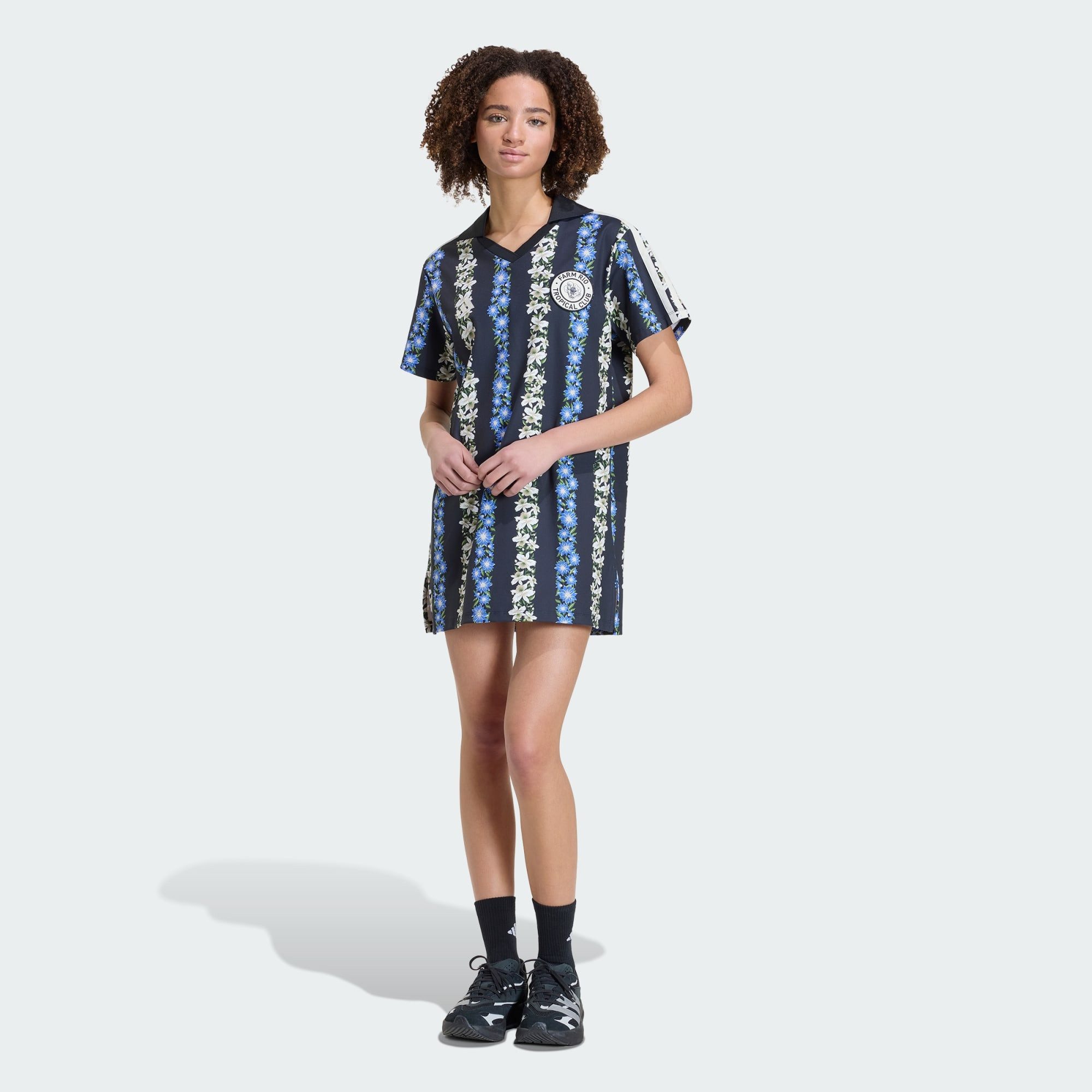 Shirtkleid ADIDAS X FARM RIO KLEID