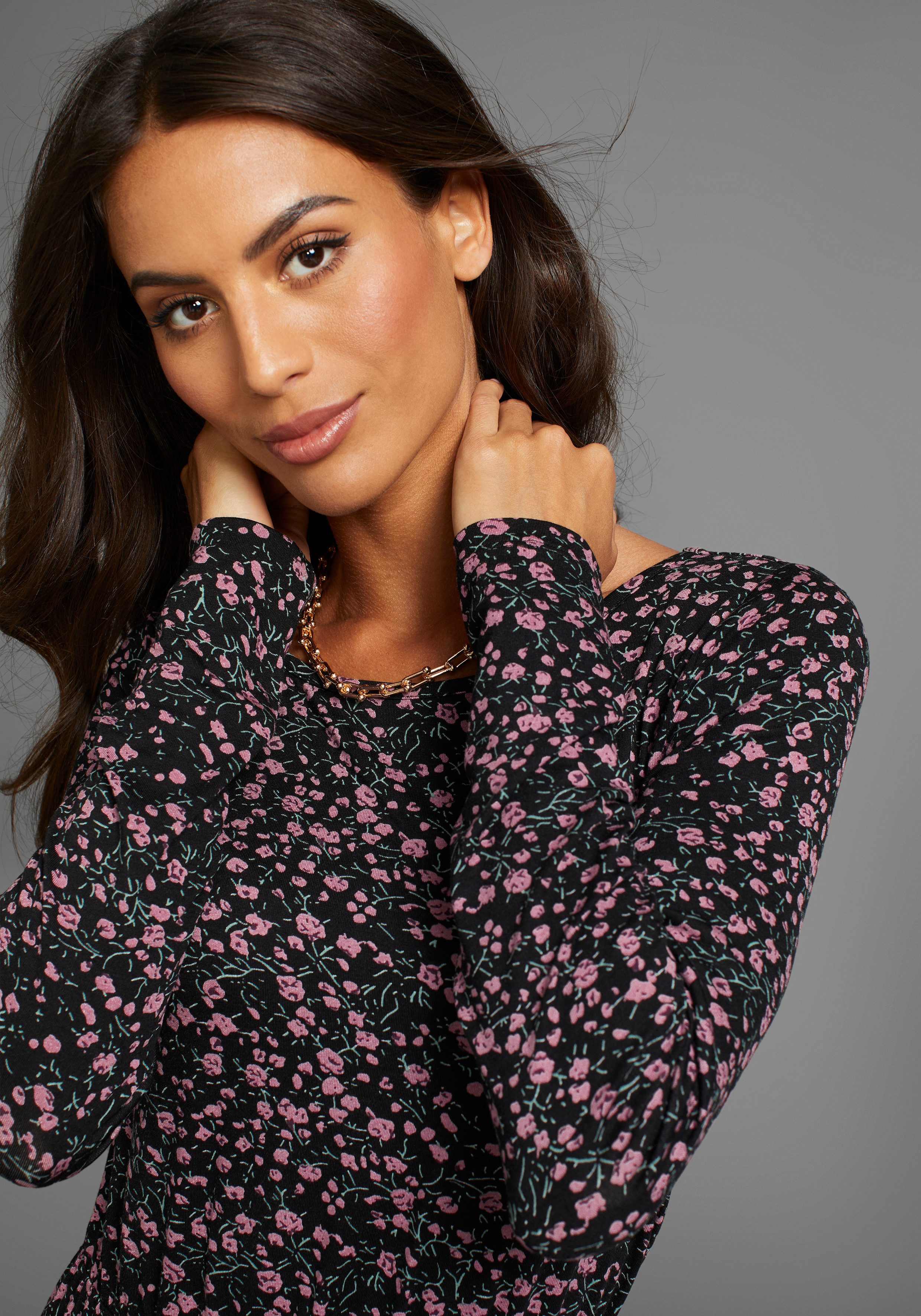 Laura Scott Jerseykleid in modischer Midilänge