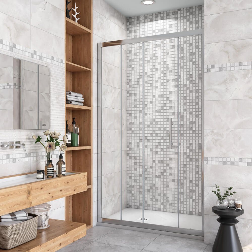 duschspa Dusch-Schiebetür 8mm Nano Glas Schiebetür Nischentür Glastür Dusch günstig online kaufen