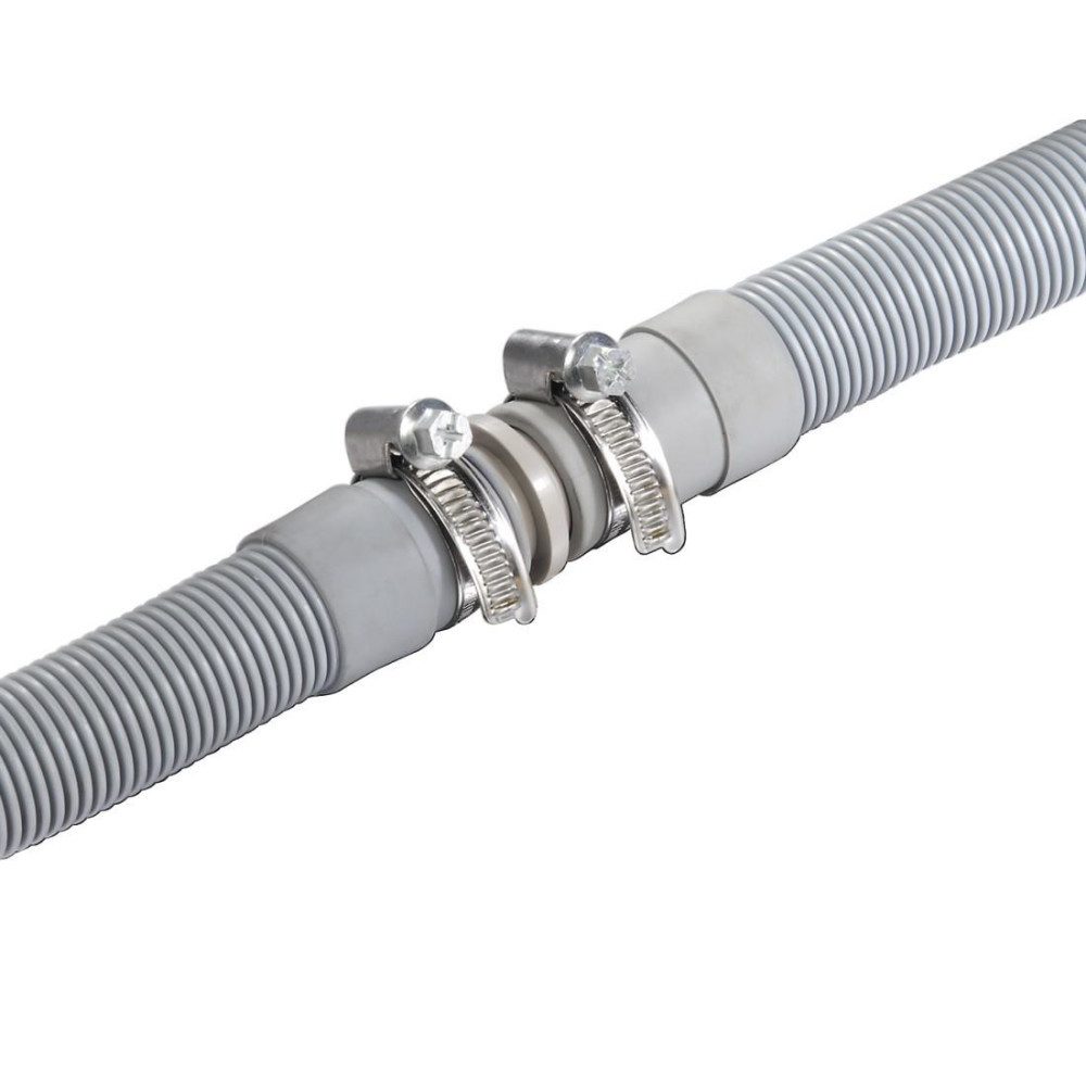 Xavax Schlauchverbinder Ablaufschlauchverbinder Ø 20 mm für Waschmaschine, temperaturbeständig