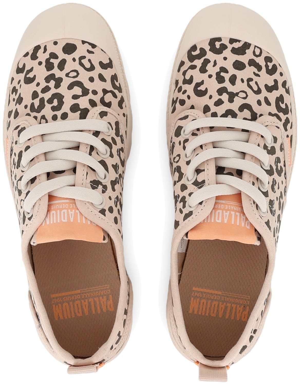 Palladium Palladium Pampa Ox Wild Tropisand/Leopard Schnürschuh