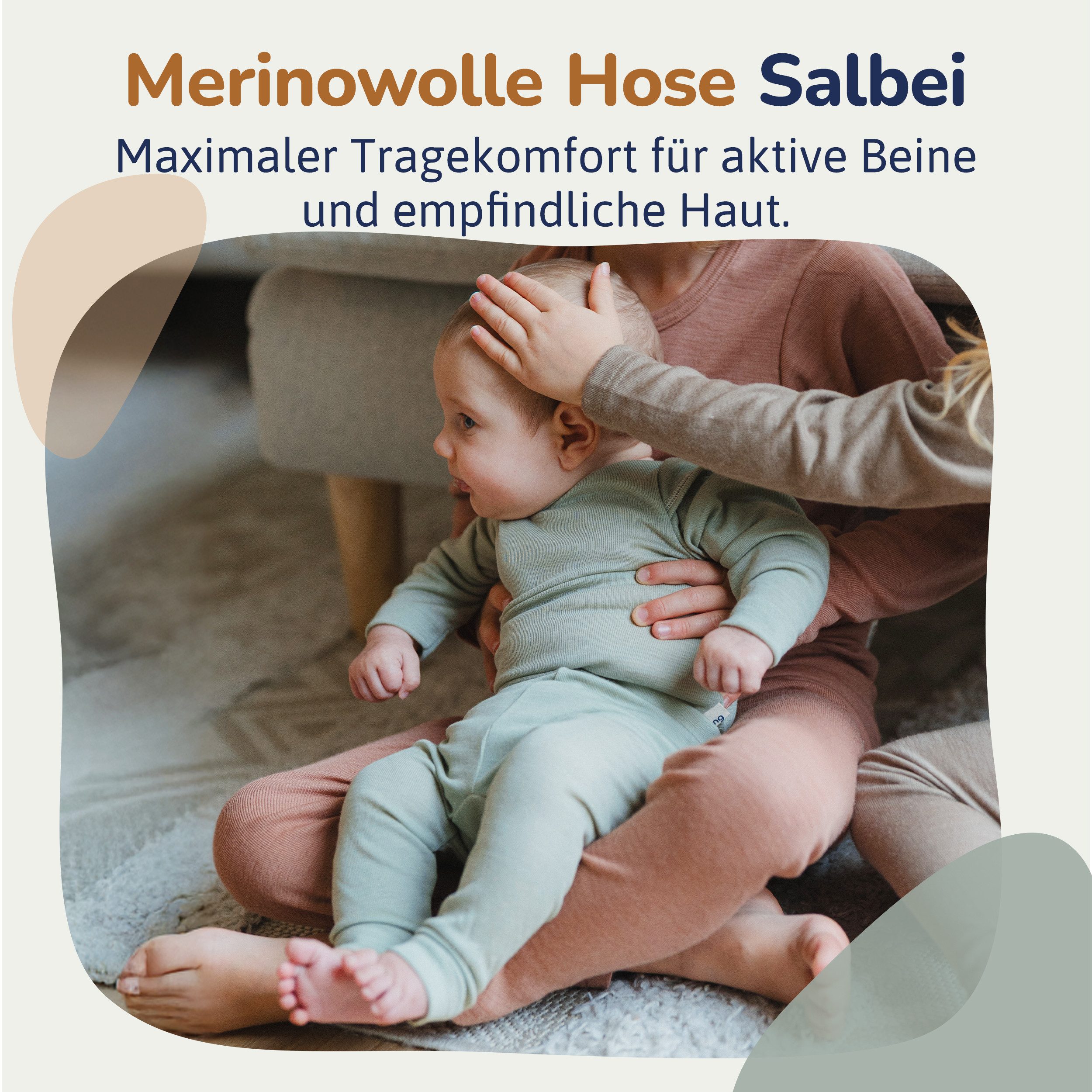 Hinzling Leggings Merinowollhose für Baby & Kinder – Weiche Wollhose 100 % Merinowolle