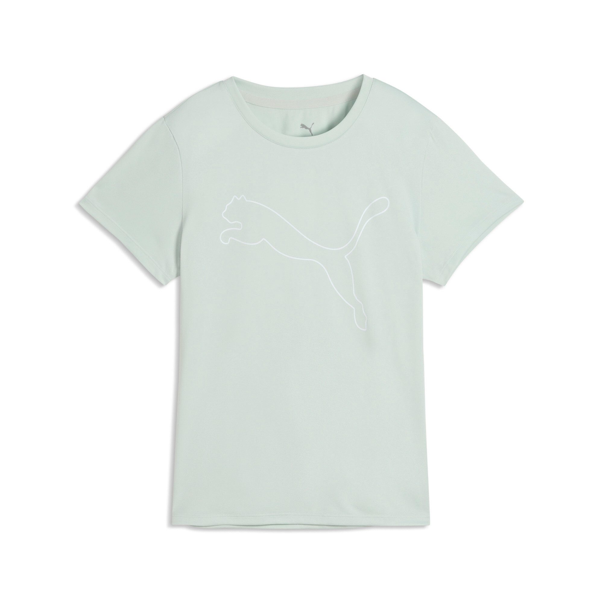 PUMA Trainingsshirt W TAD ESSENTIAL LOGO TEE Kurzarm, Sportmode, mit Rundhalsausschnitt