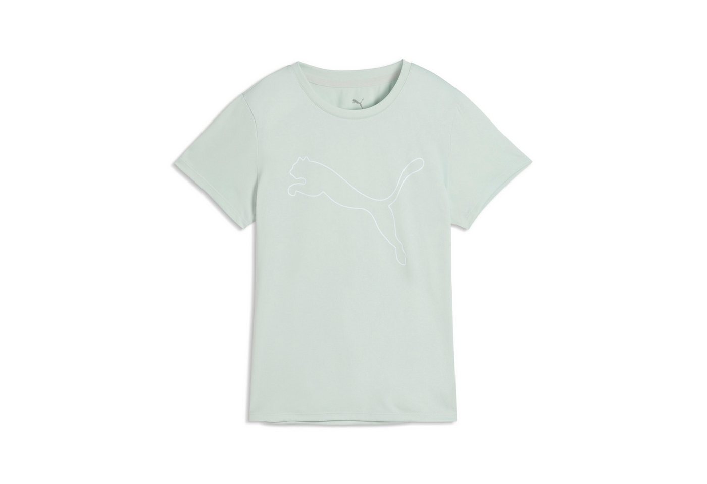 PUMA Trainingsshirt W TAD ESSENTIAL LOGO TEE Kurzarm, Sportmode, mit Rundhalsausschnitt