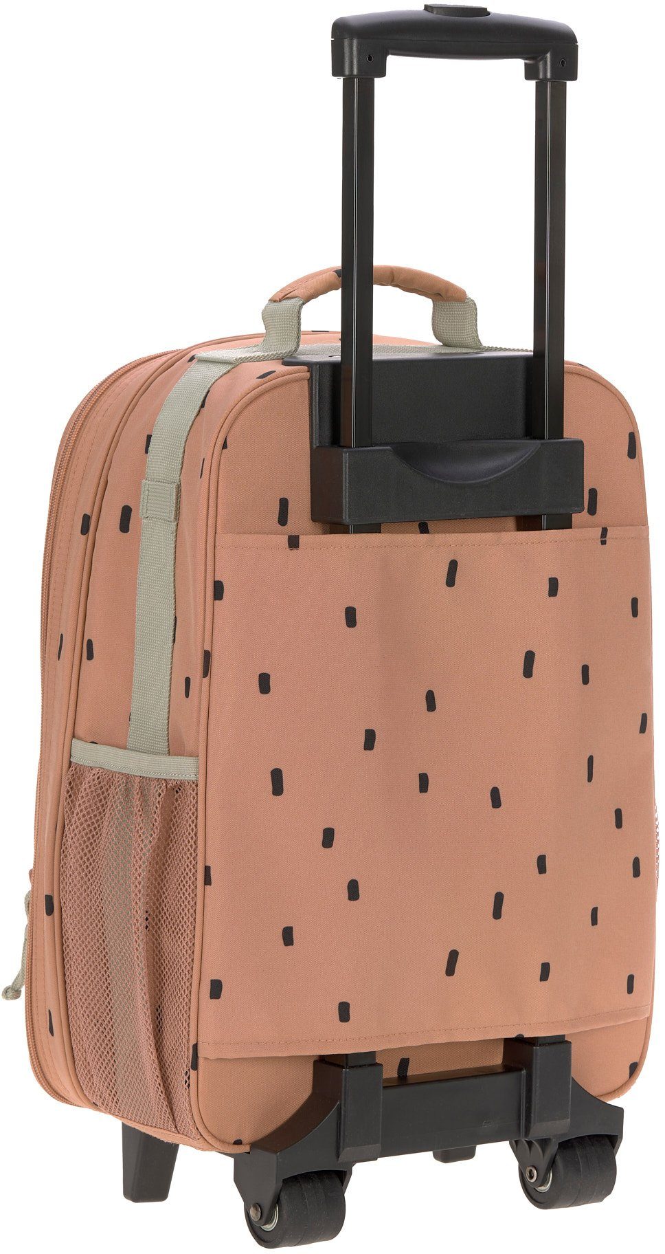 LÄSSIG Kinderkoffer Happy Prints, Trolley, Caramel, 2 Rollen