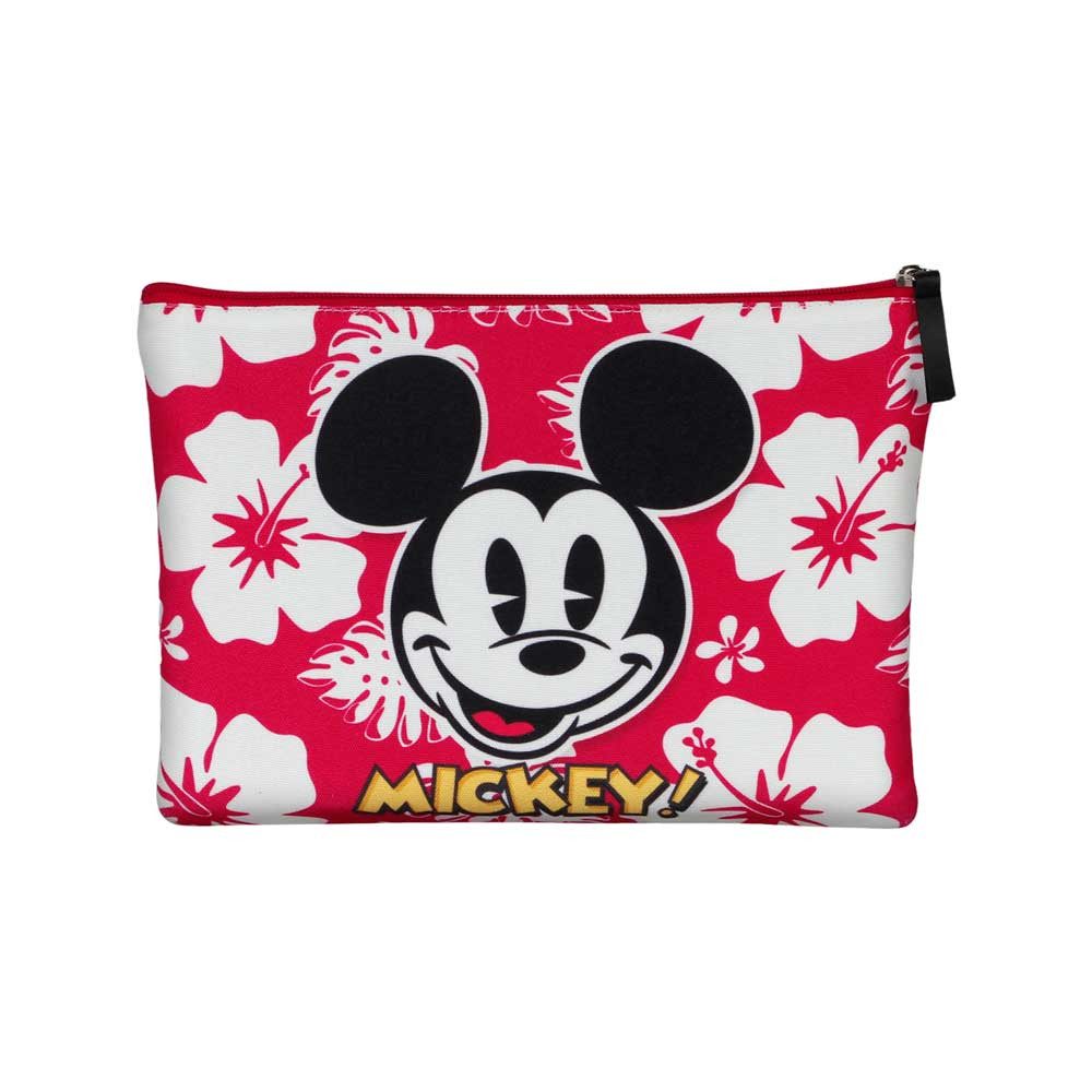 Karactermania Kulturbeutel Disney Micky Maus Kosmetiktasche Kulturtasche Waschtasche Strandtasche, tolles Motiv
