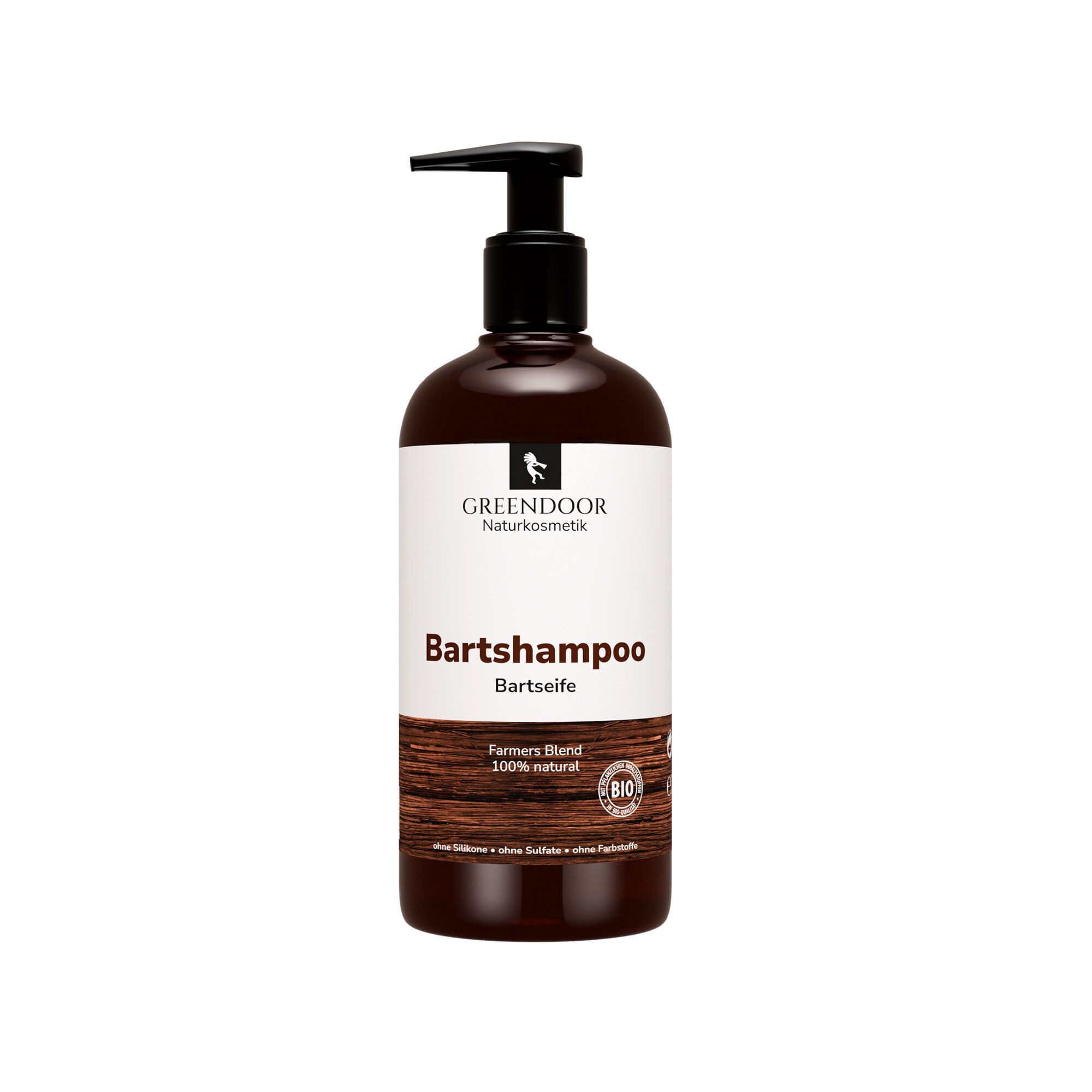 GREENDOOR Bartshampoo Bart Shampoo, Bartseife Farmers Blend