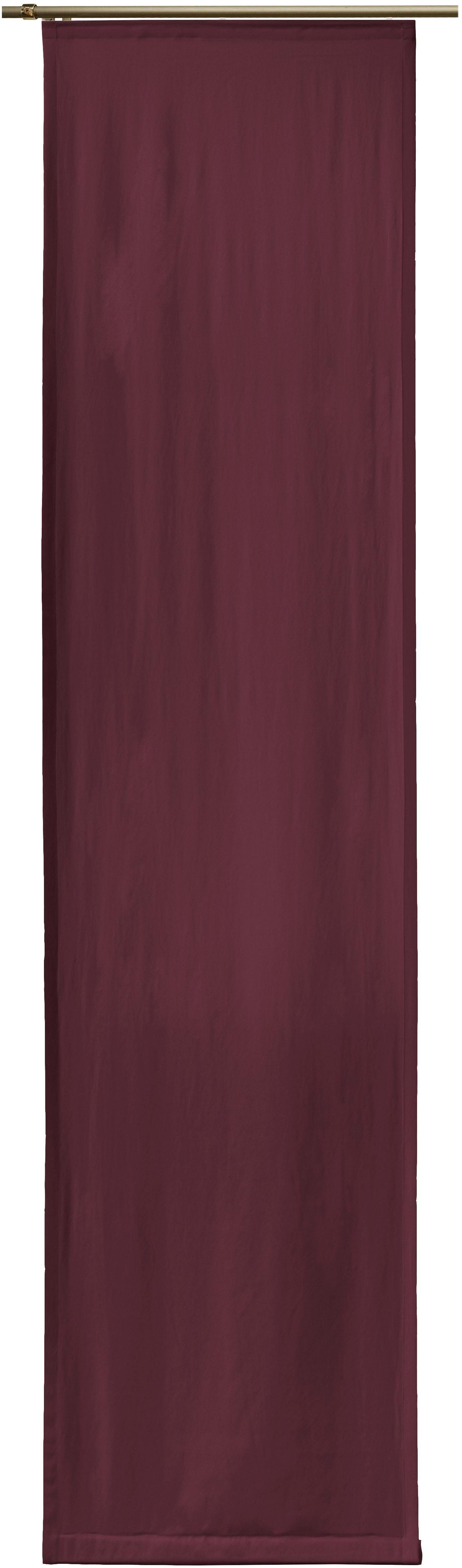 Wirth Schiebegardine Newbury (1 St), Klettband, blickdicht, Jacquard, Ohne Befestigungszubehör, Breite: 57 cm