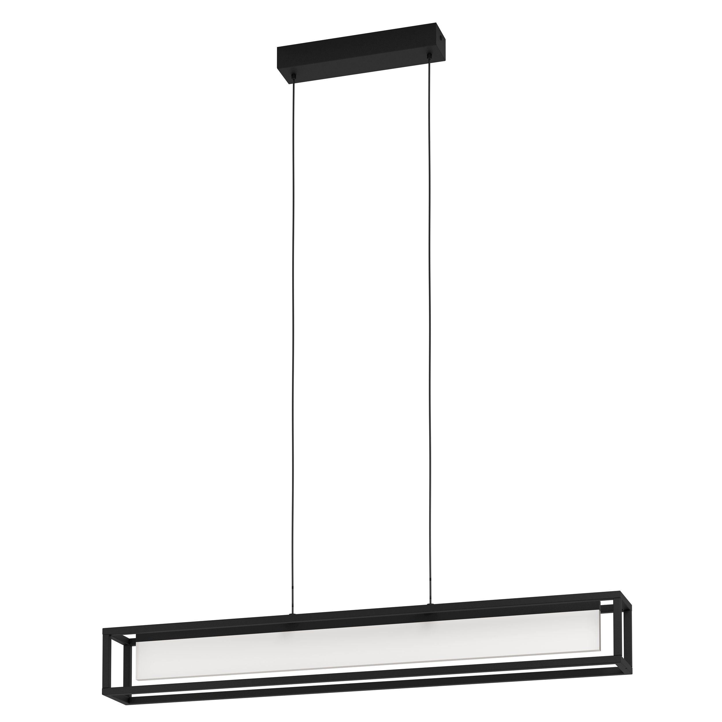 EGLO LED-Hängeleuchte Gualajo, Leuchtmittel inklusive, LED Pendelleuchte dimmbar 89cm 3850lm
